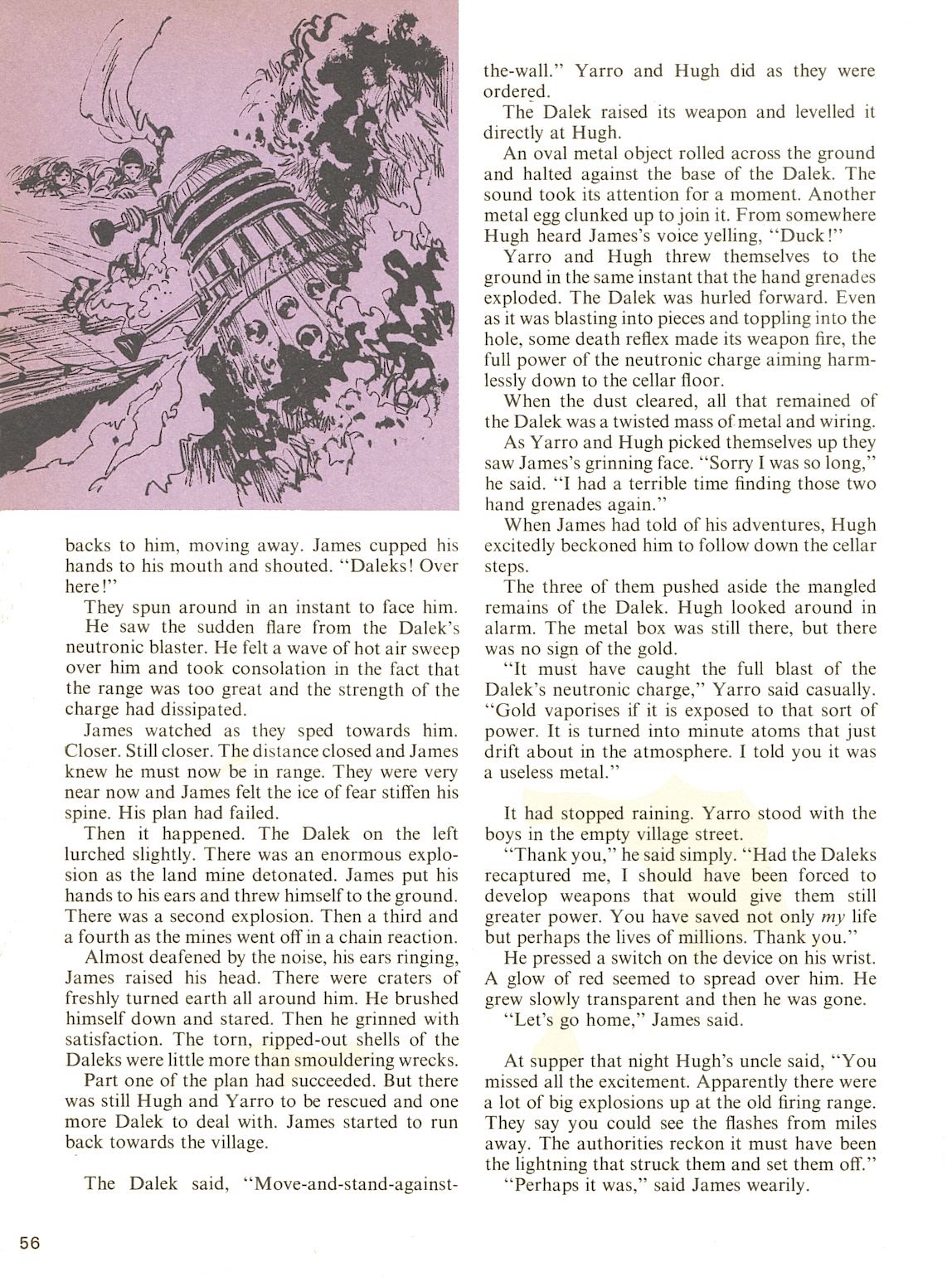Read online Dalek Annual comic -  Issue #1977 - 56