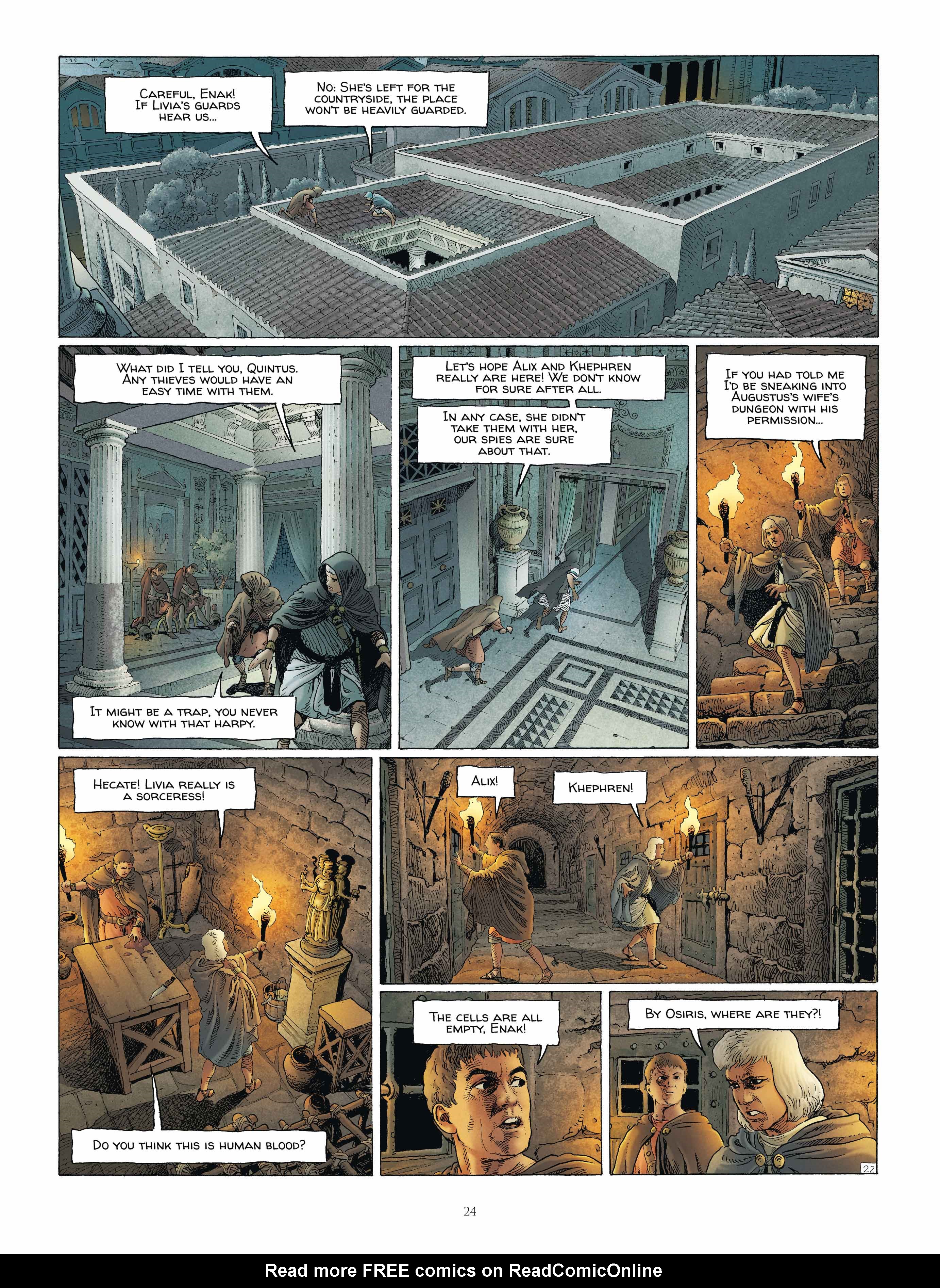 Read online Alix Senator comic -  Issue #7 - 25