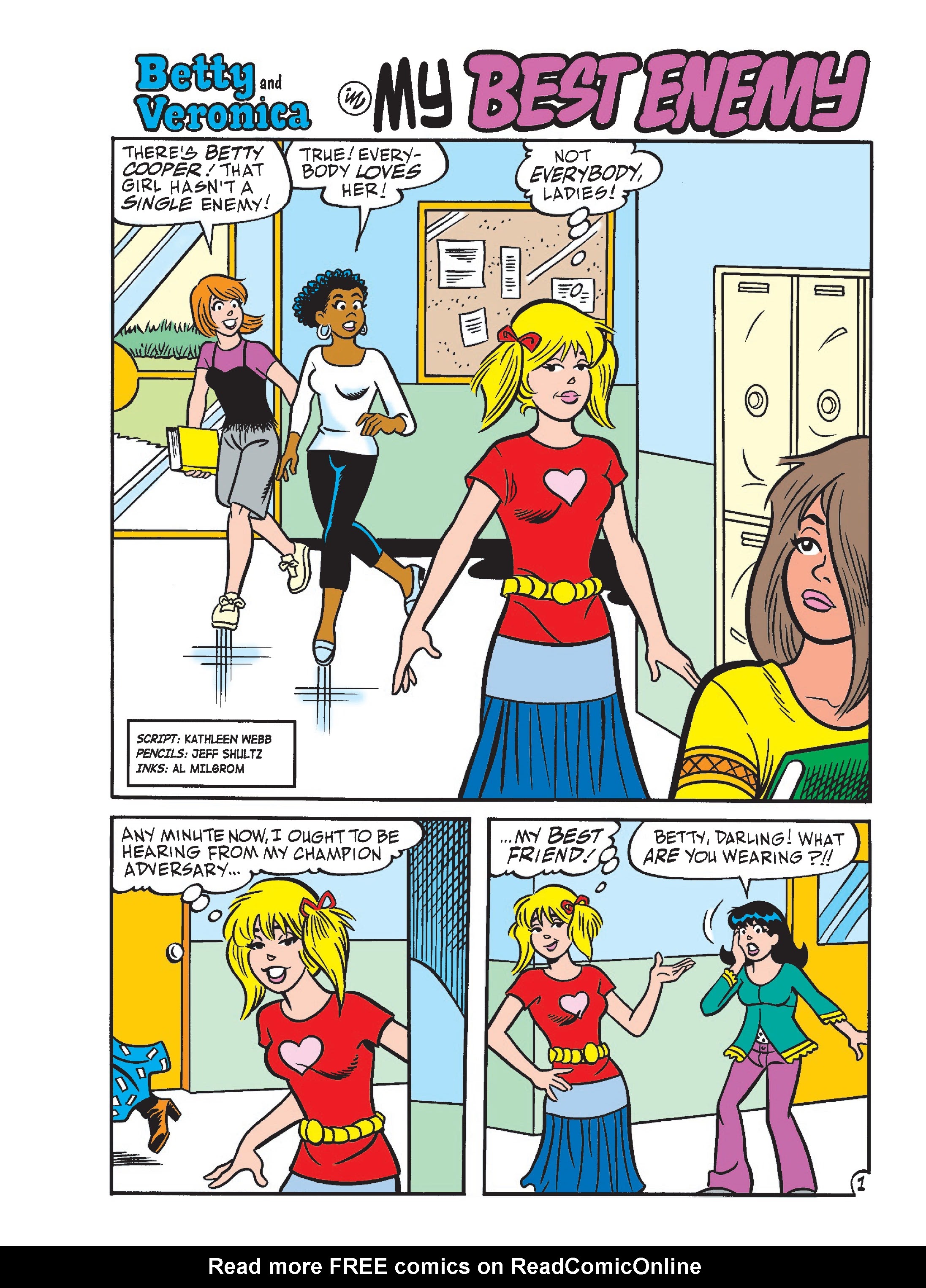 Read online World of Betty & Veronica Digest comic -  Issue #9 - 145