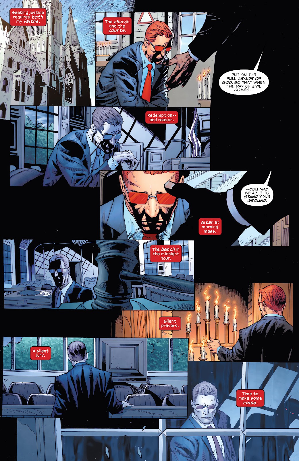Daredevil: Black Armor issue 1 - Page 18