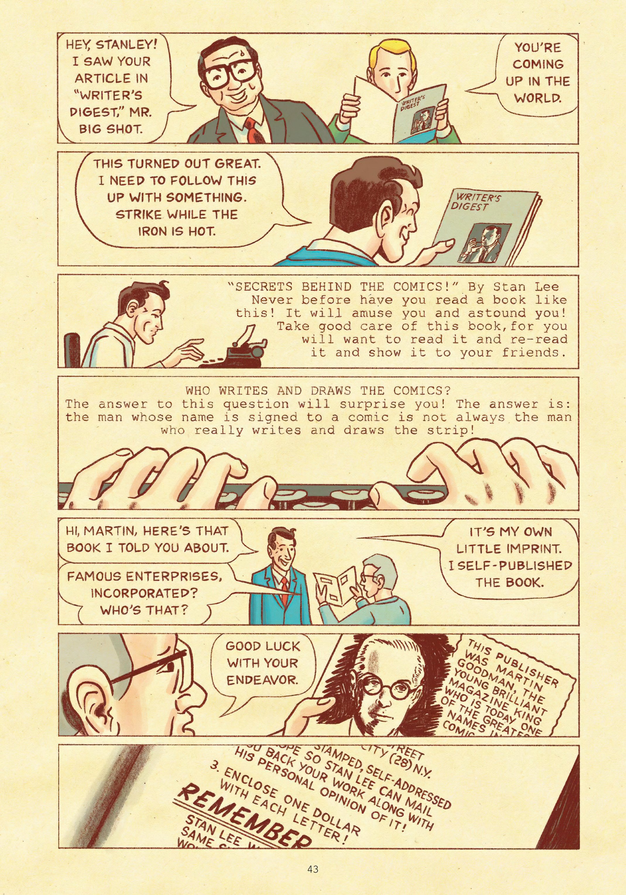 Read online I Am Stan: A Graphic Biography of the Legendary Stan Lee comic -  Issue # TPB (Part 1) - 49