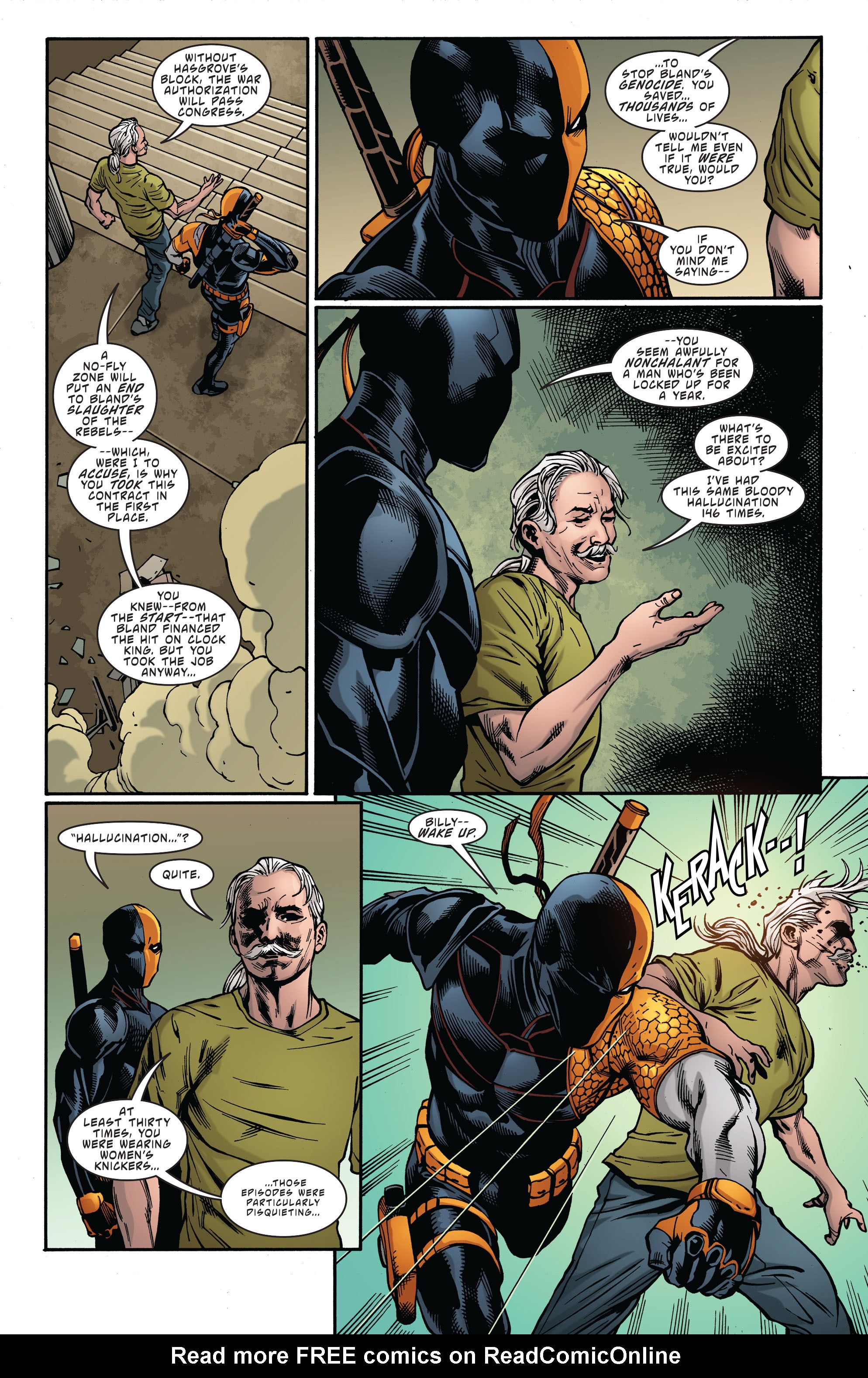 Read online Deathstroke (2016) comic -  Issue #1 - 21