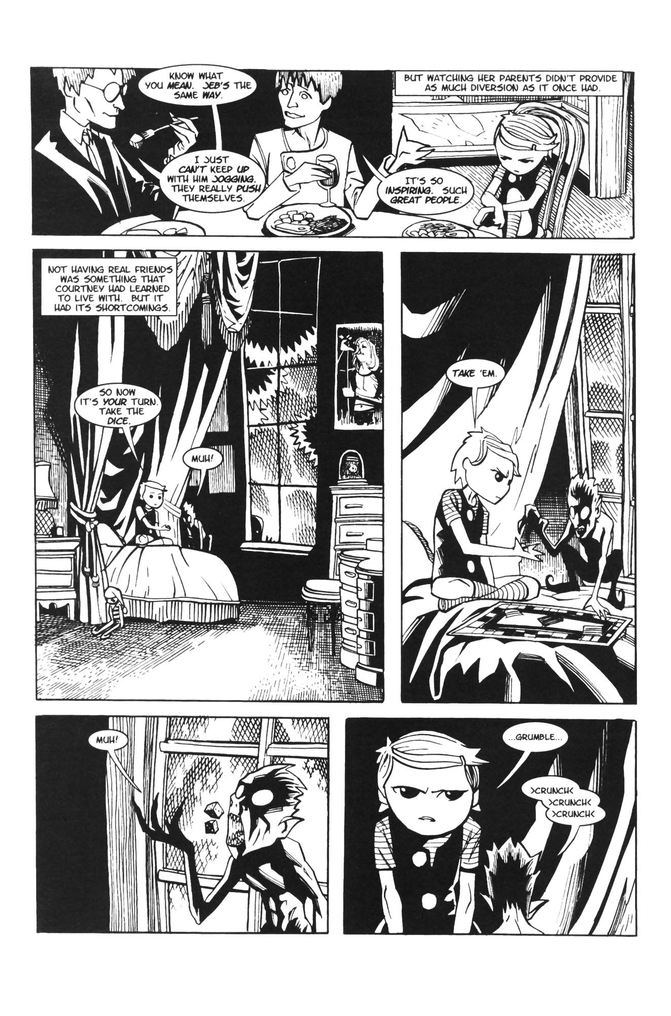 Read online Courtney Crumrin And The Night Things comic -  Issue #4 - 7