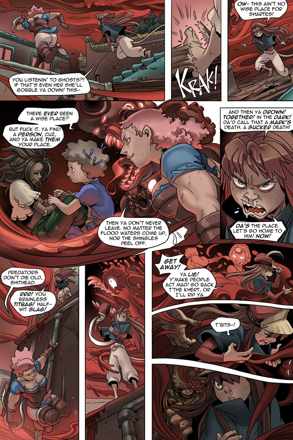 Read online Unsounded comic -  Issue #17 - 72
