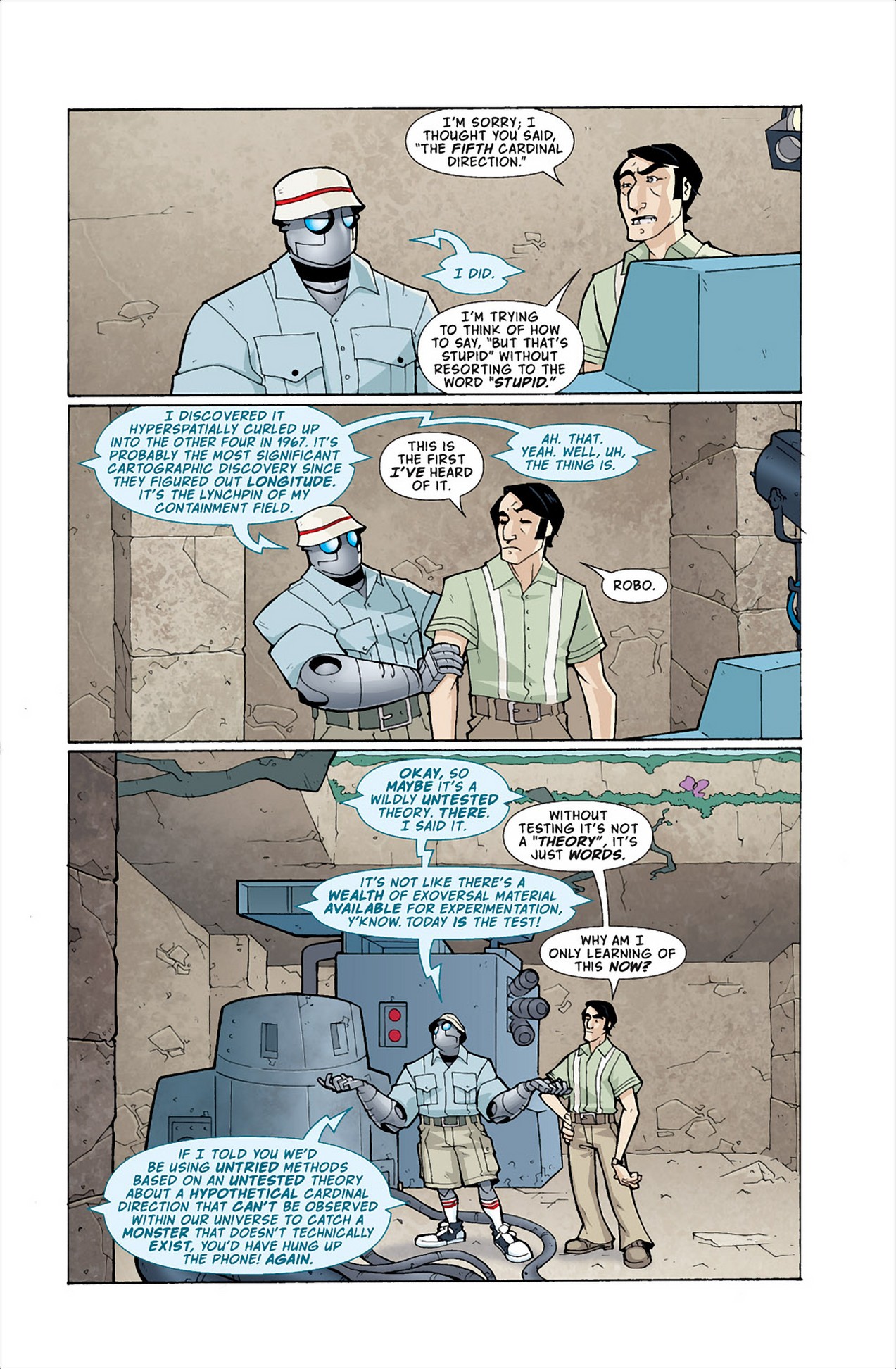 Read online Atomic Robo and the Shadow From Beyond Time comic -  Issue #4 - 8