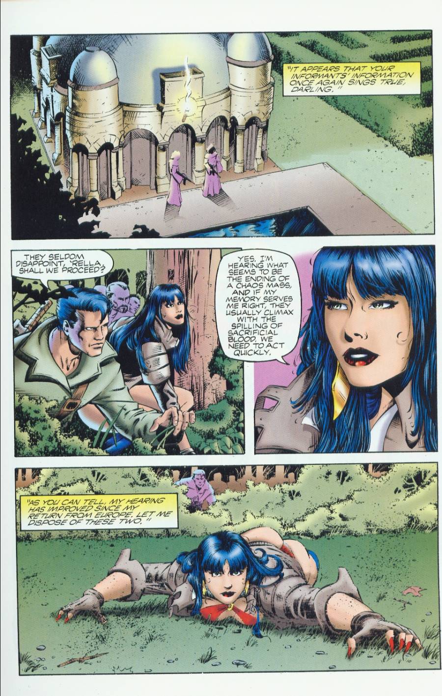 Read online Vengeance of Vampirella comic -  Issue #4 - 6