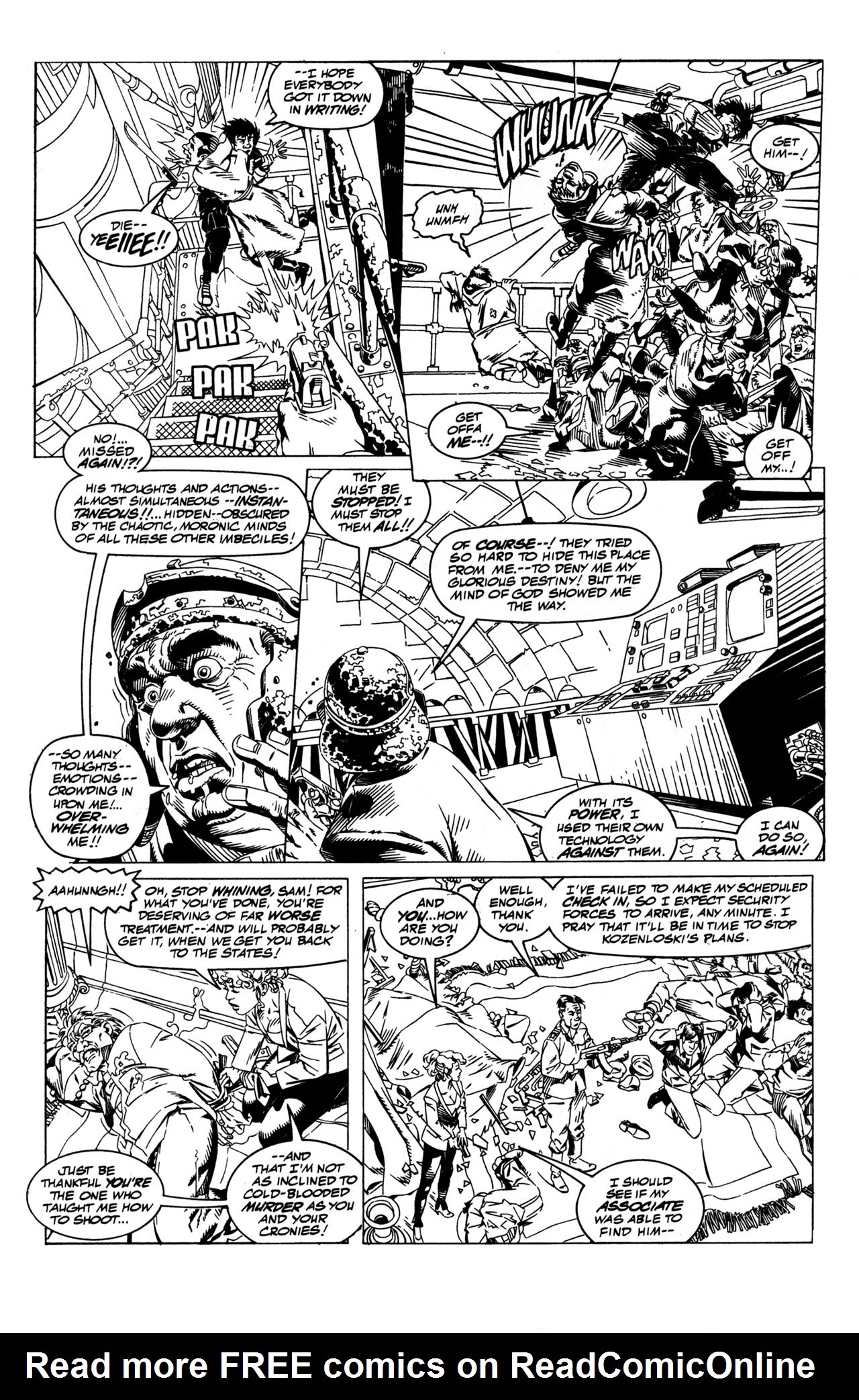Read online Jackie Chan's Spartan X: Hell Bent Hero For Hire comic -  Issue #3 - 8