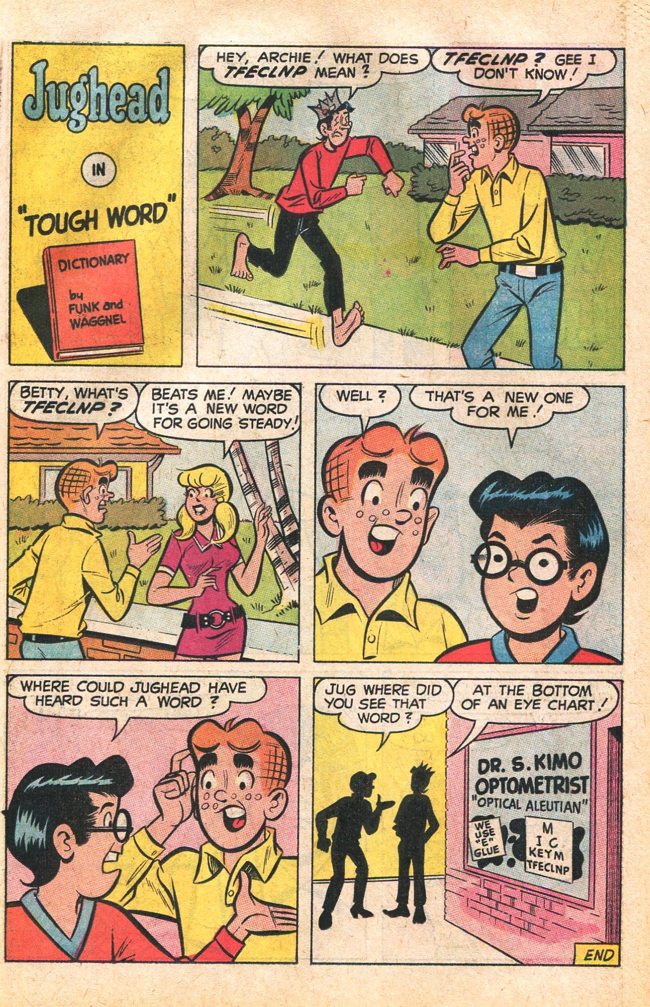 Read online Jughead's Jokes comic -  Issue #14 - 43
