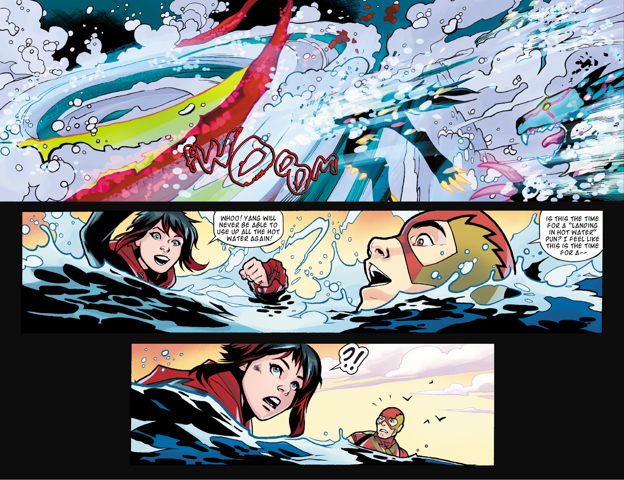 Read online RWBY/Justice League comic -  Issue #11 - 21