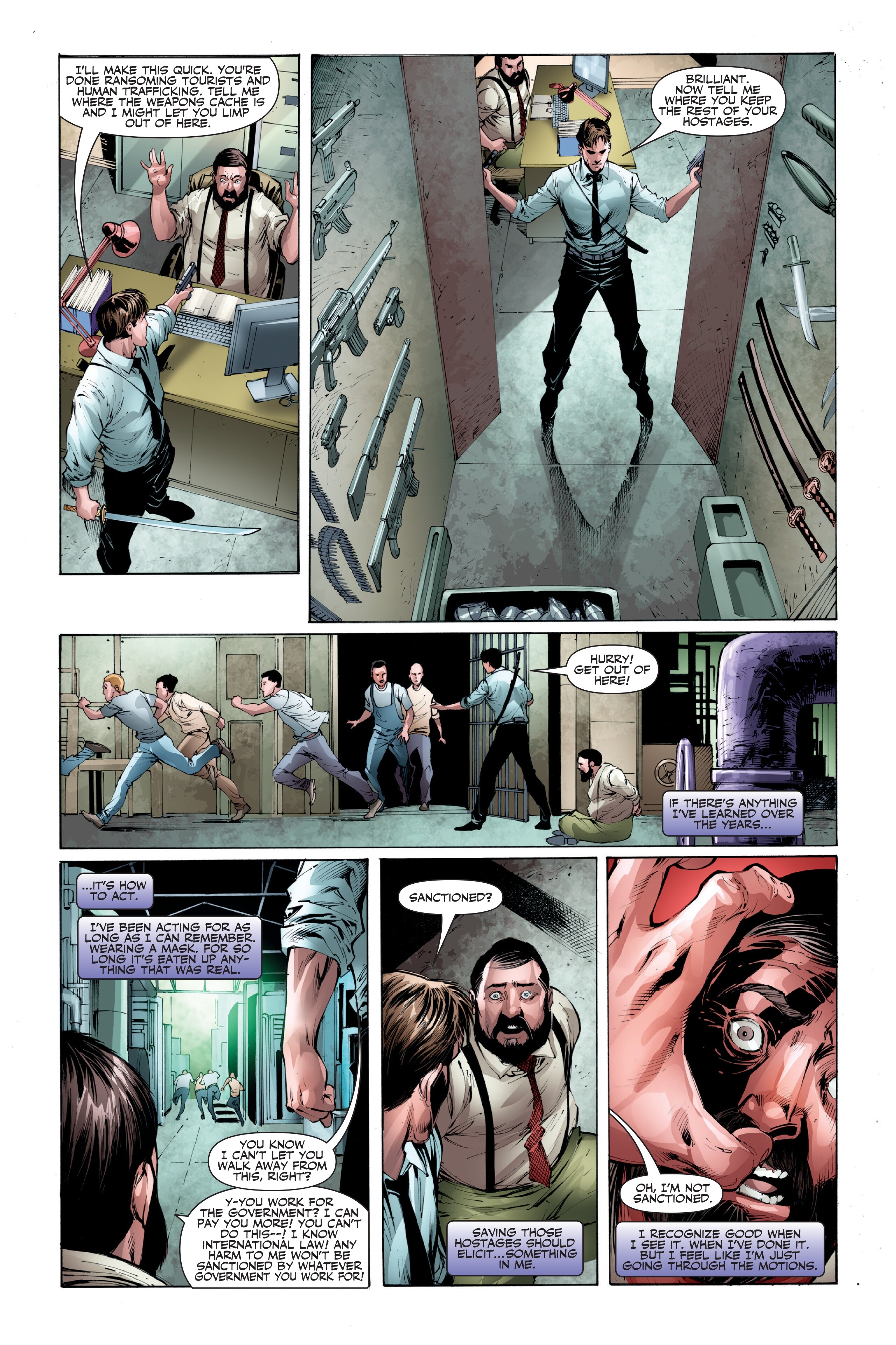 Read online Ninjak (2015) comic -  Issue # _Deluxe Edition 2 (Part 1) - 84