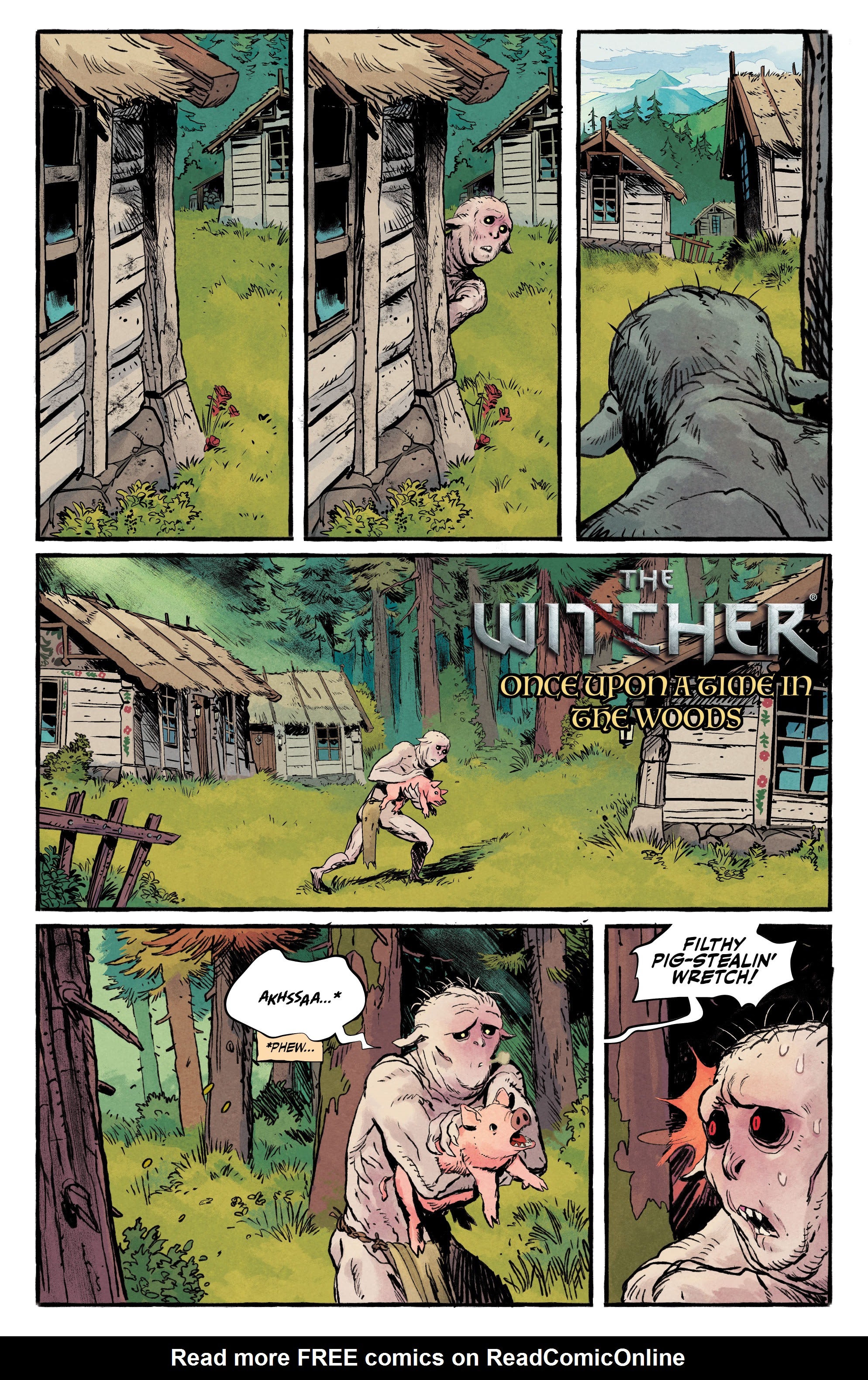Read online Free Comic Book Day 2021 comic -  Issue # Critical Role - The Witcher - 13