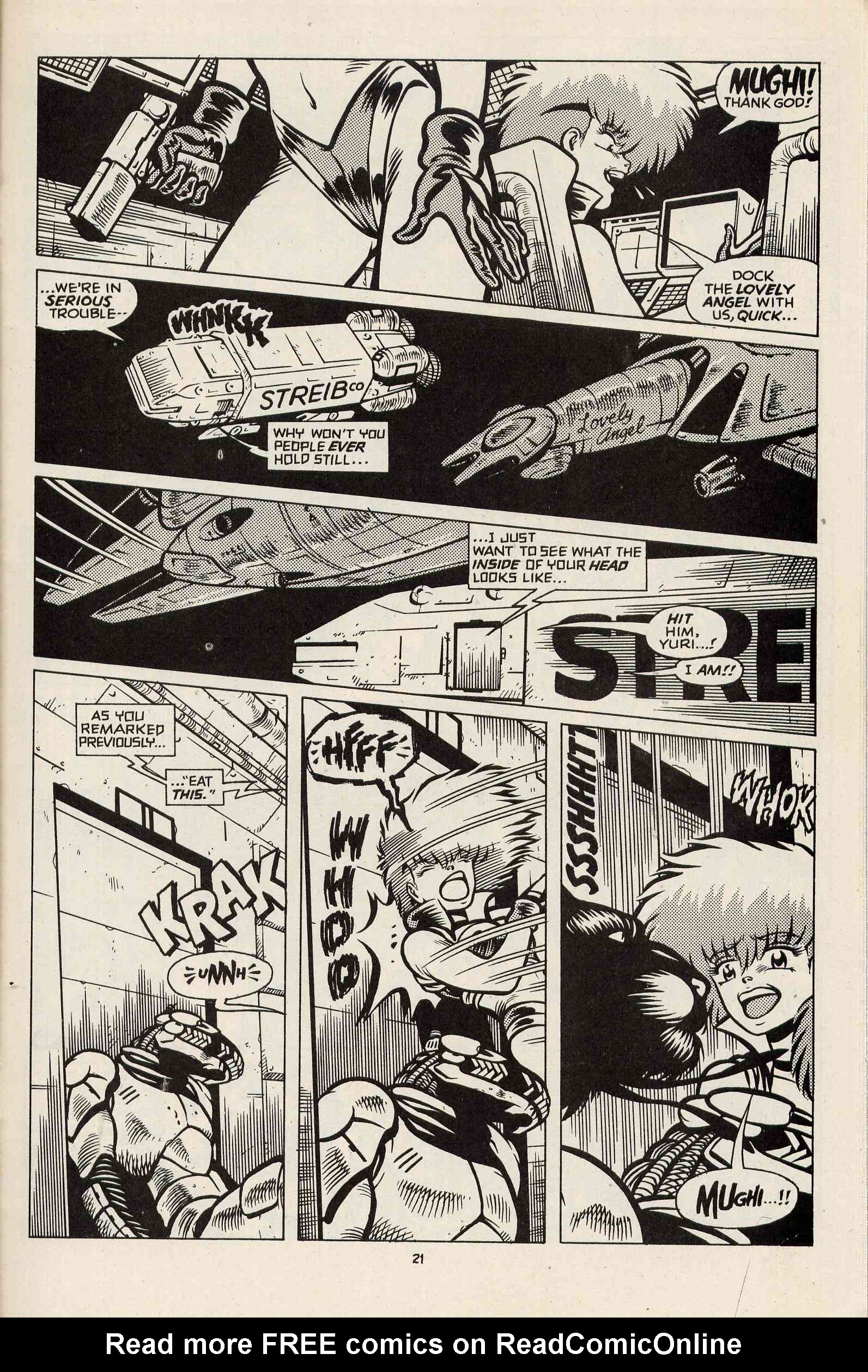 Read online Dirty Pair comic -  Issue #4 - 23