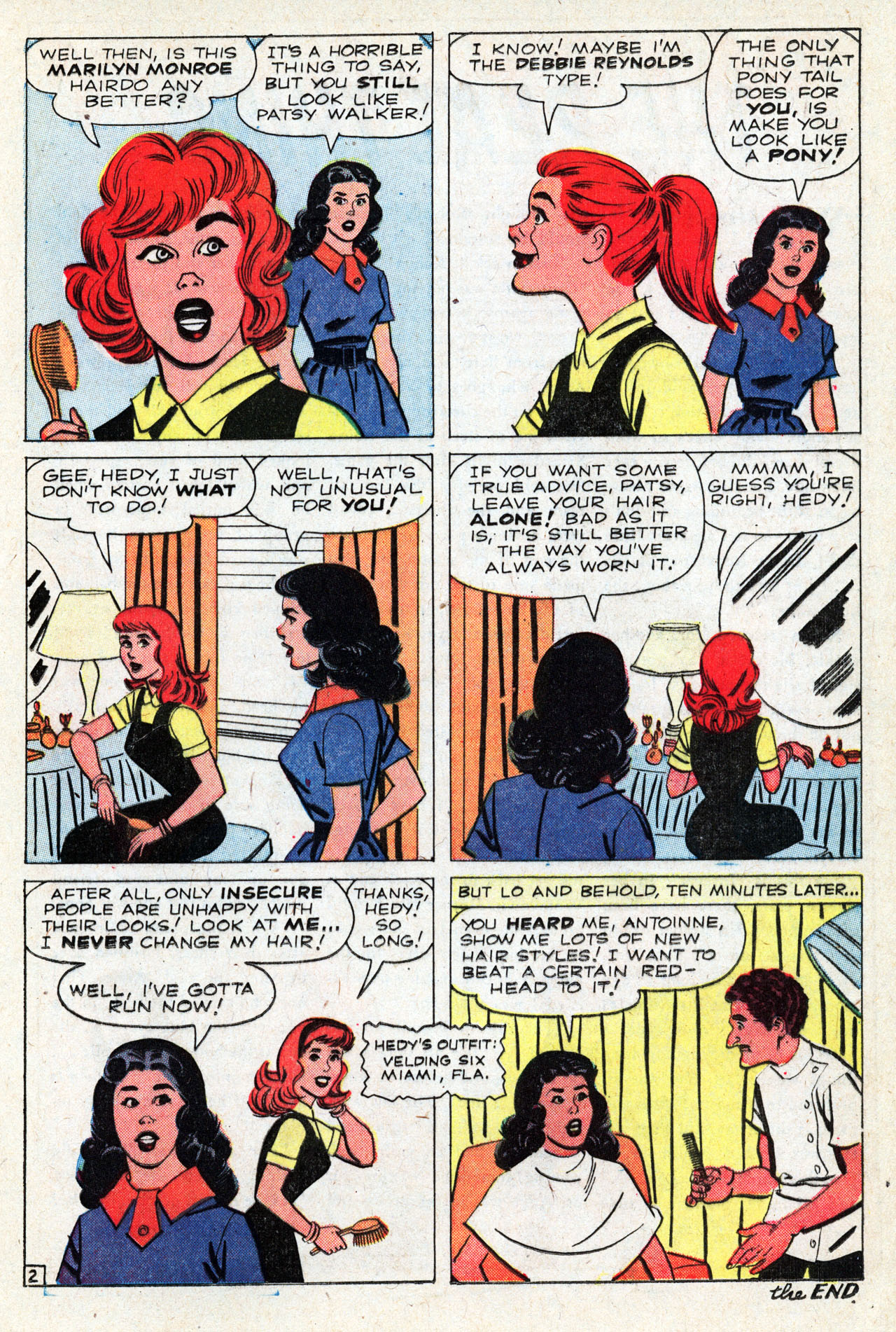 Read online Patsy and Hedy comic -  Issue #75 - 21