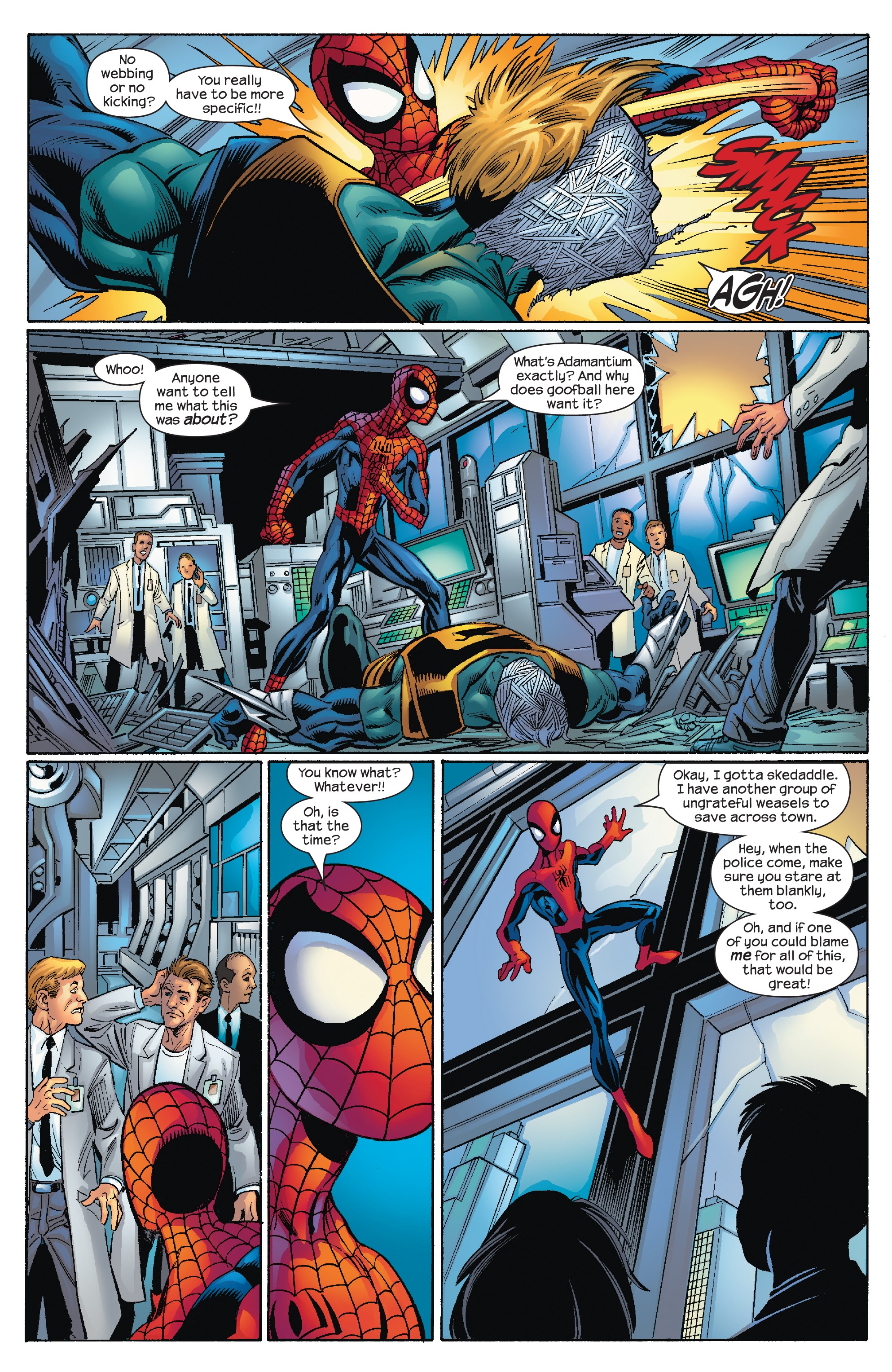 Read online Ultimate Spider-Man (2000) comic -  Issue # _TPB 7 (Part 1) - 16