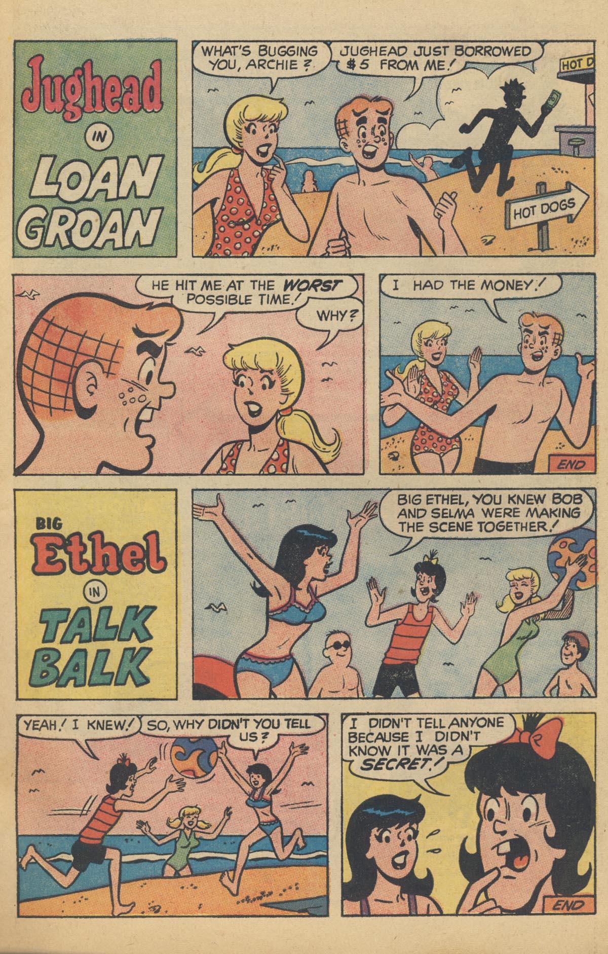 Read online Jughead's Jokes comic -  Issue #15 - 19