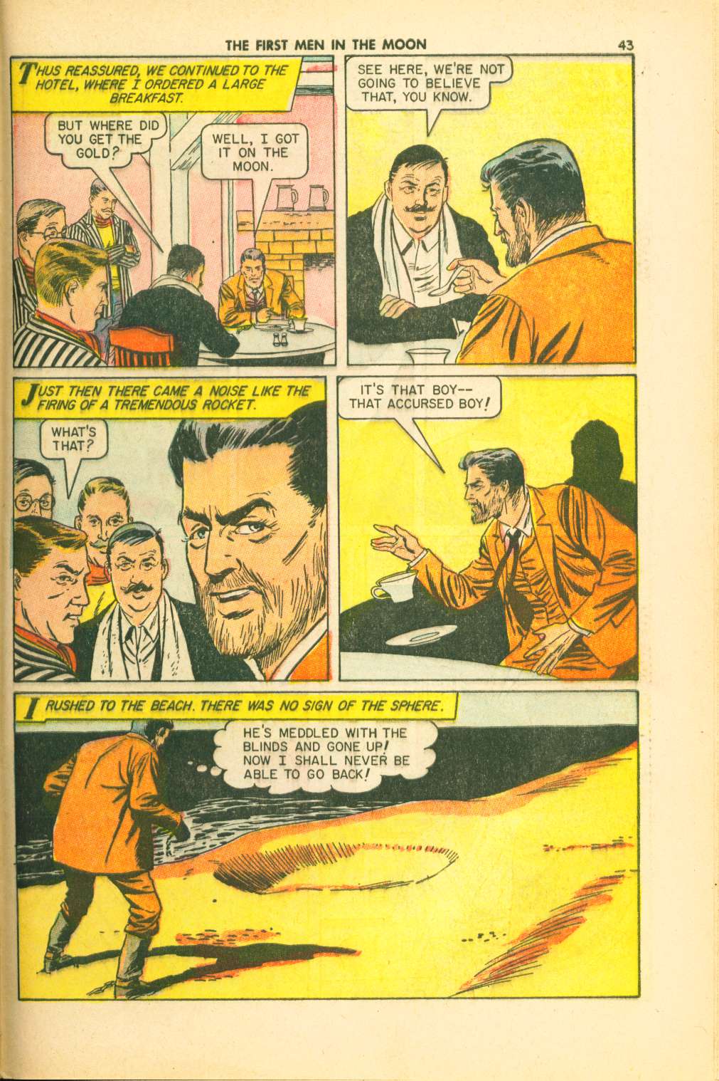 Read online Classics Illustrated comic -  Issue #144 - 45