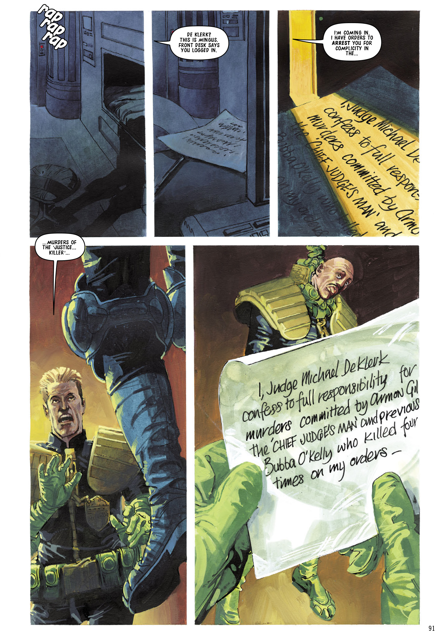 Read online Judge Dredd: The Complete Case Files comic -  Issue # TPB 37 (Part 1) - 93