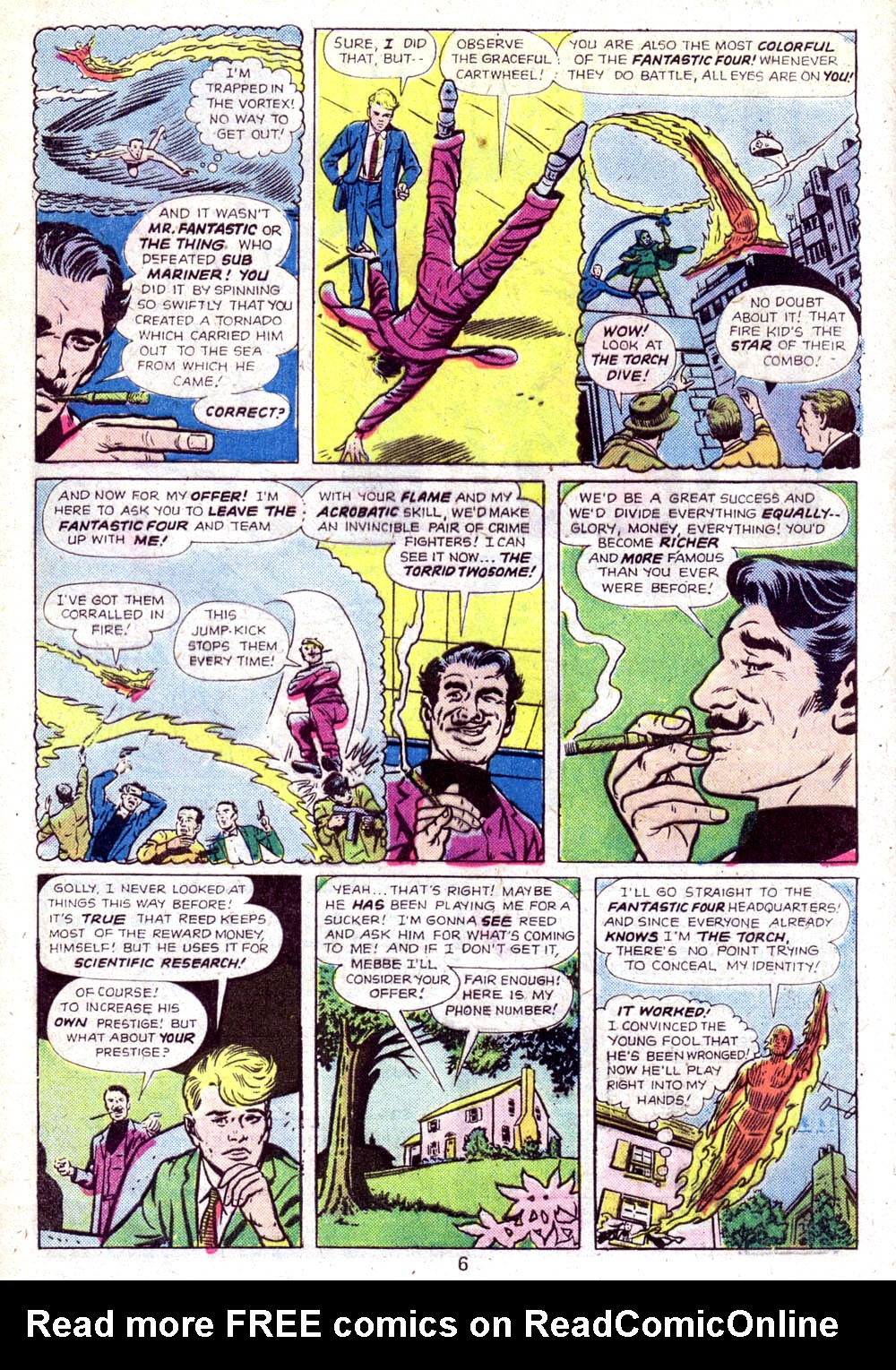 Read online The Human Torch (1974) comic -  Issue #6 - 5