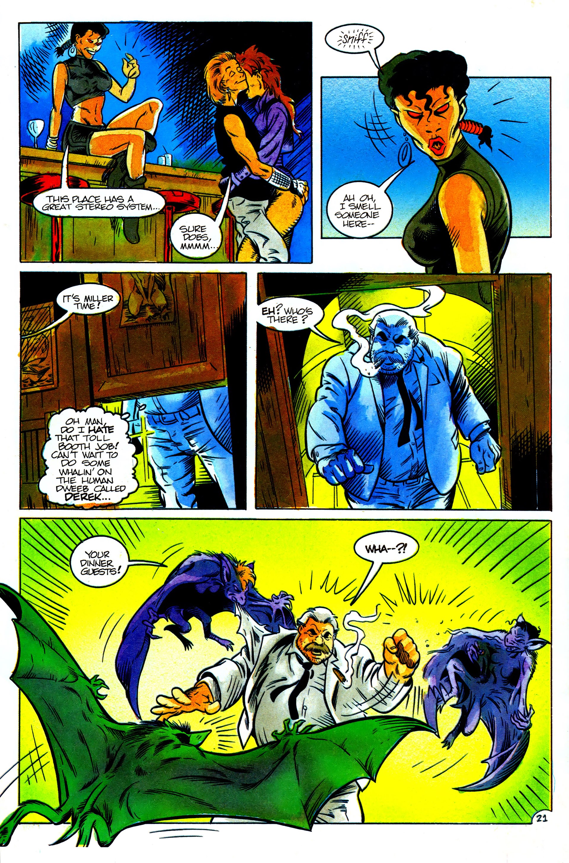 Read online Fright Night (1988) comic -  Issue #11 - 23
