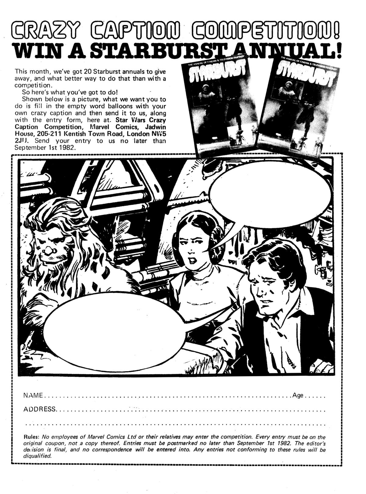 Read online Star Wars Weekly comic -  Issue #160 - 26