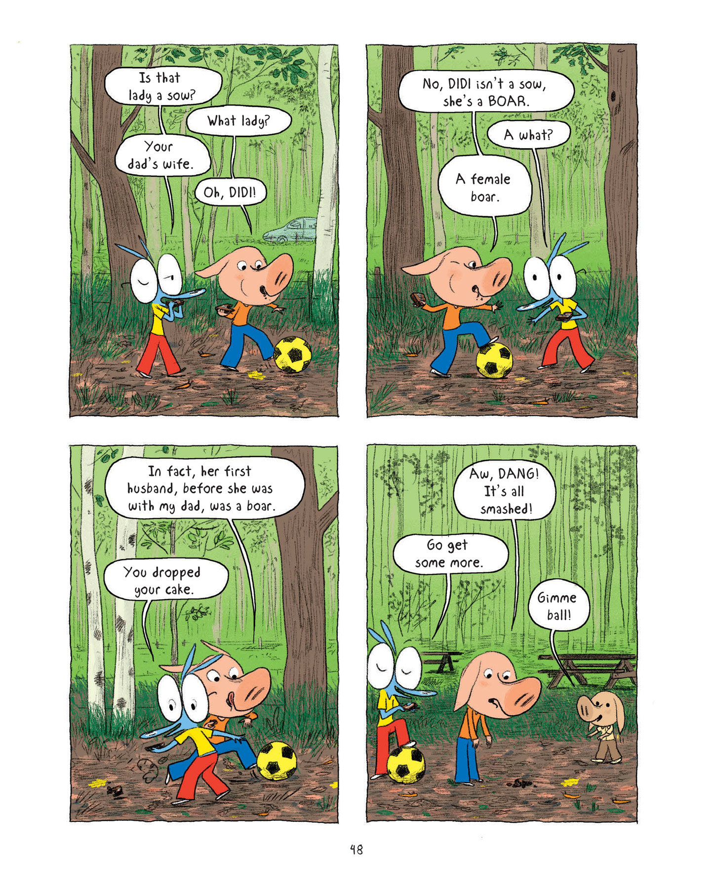 Read online Ariol comic -  Issue # TPB 5 - 50
