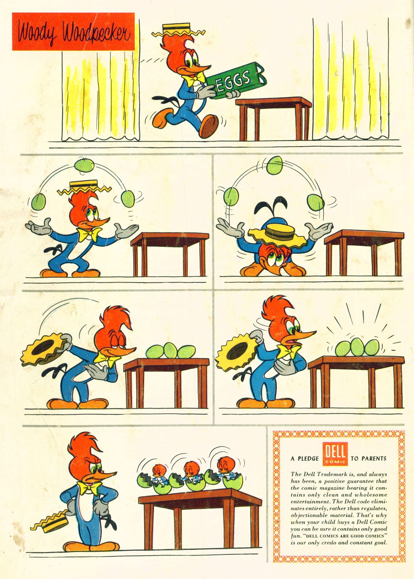 Read online Walter Lantz Woody Woodpecker (1952) comic -  Issue #35 - 36
