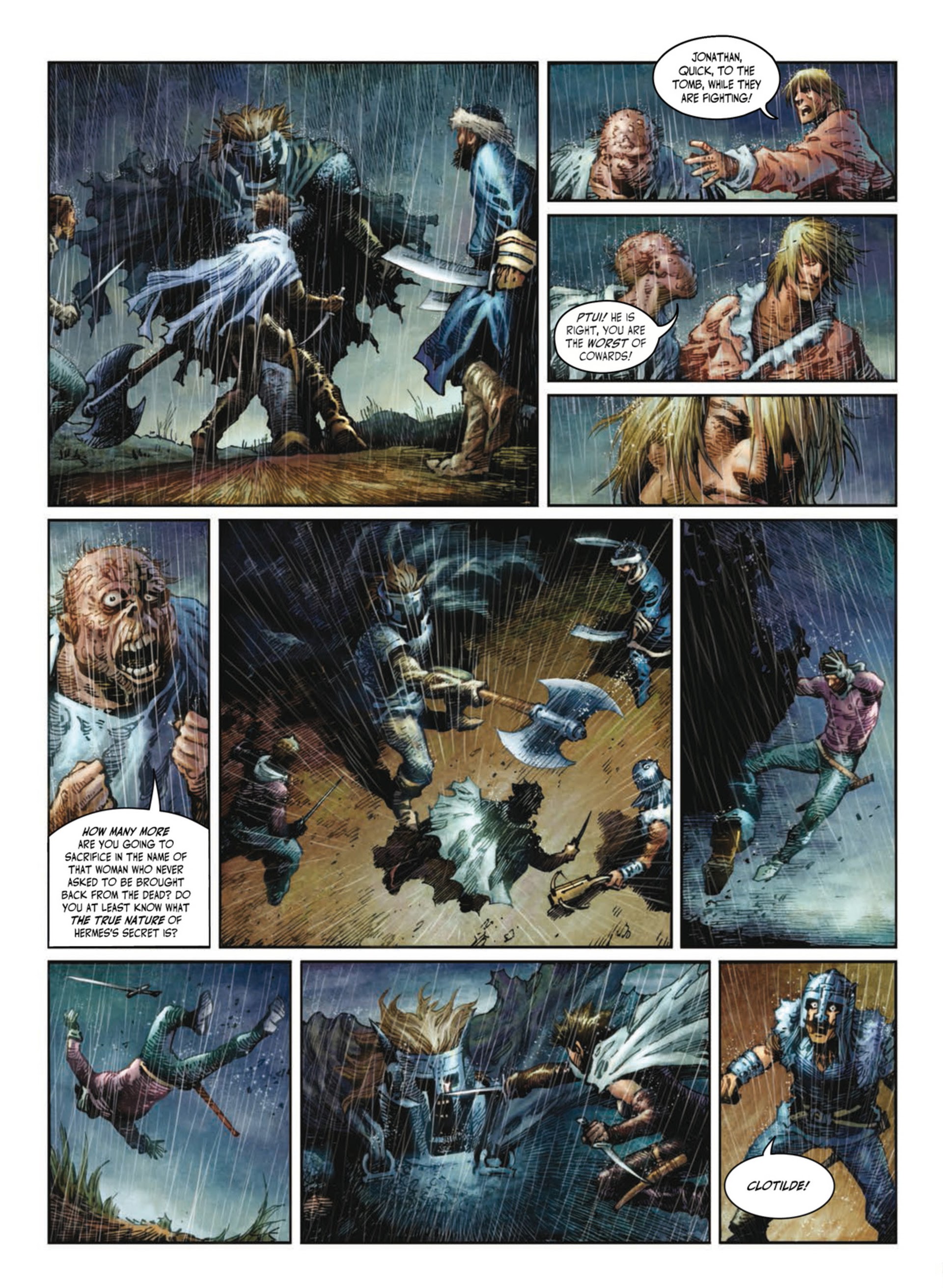 Read online Crusades comic -  Issue #2 - 56