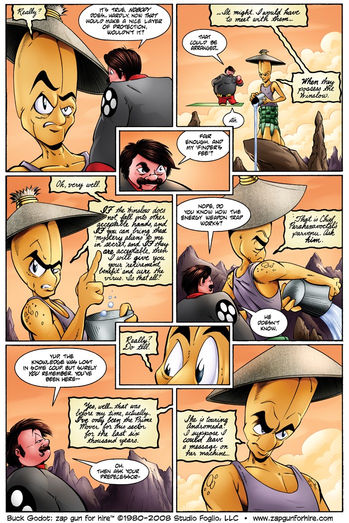 Read online Buck Godot - Zap Gun For Hire comic -  Issue #6 - 23
