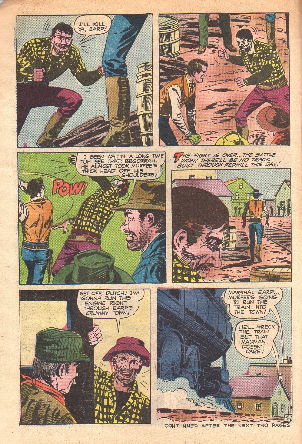 Read online Wyatt Earp Frontier Marshal comic -  Issue #66 - 6