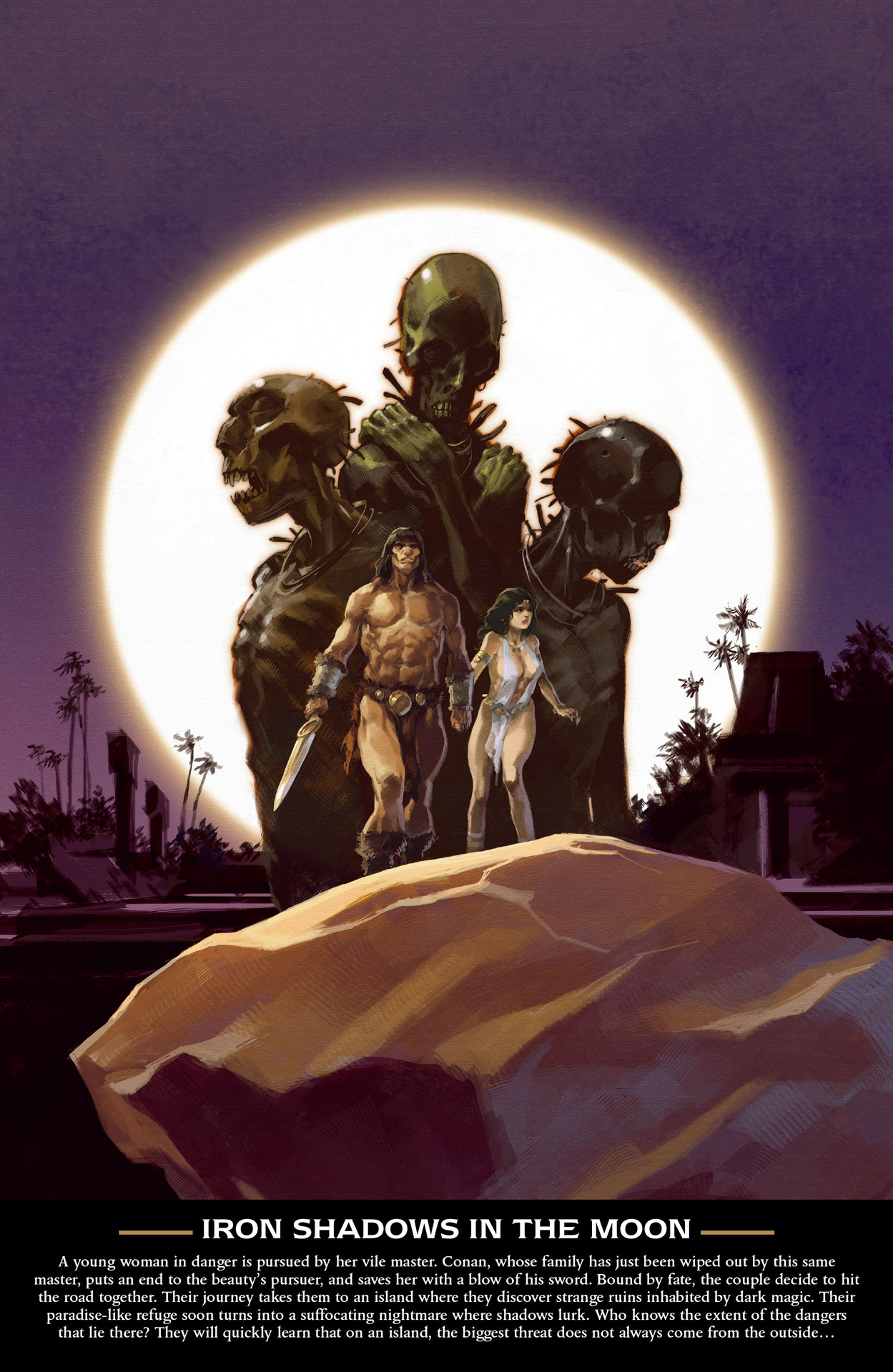 Read online The Cimmerian comic -  Issue # TPB 3 - 5