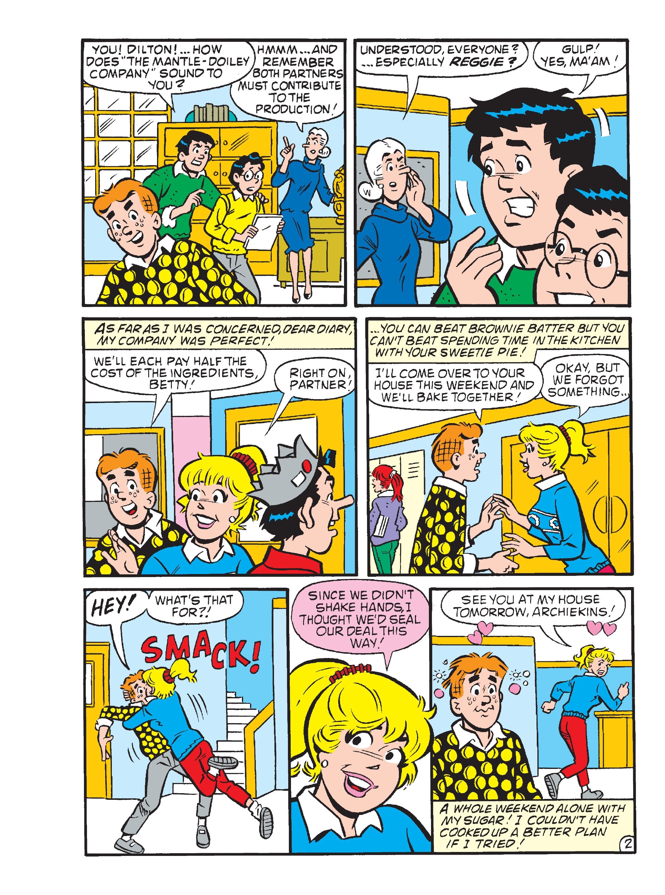 Read online Betty & Veronica Friends Double Digest comic -  Issue #252 - 212