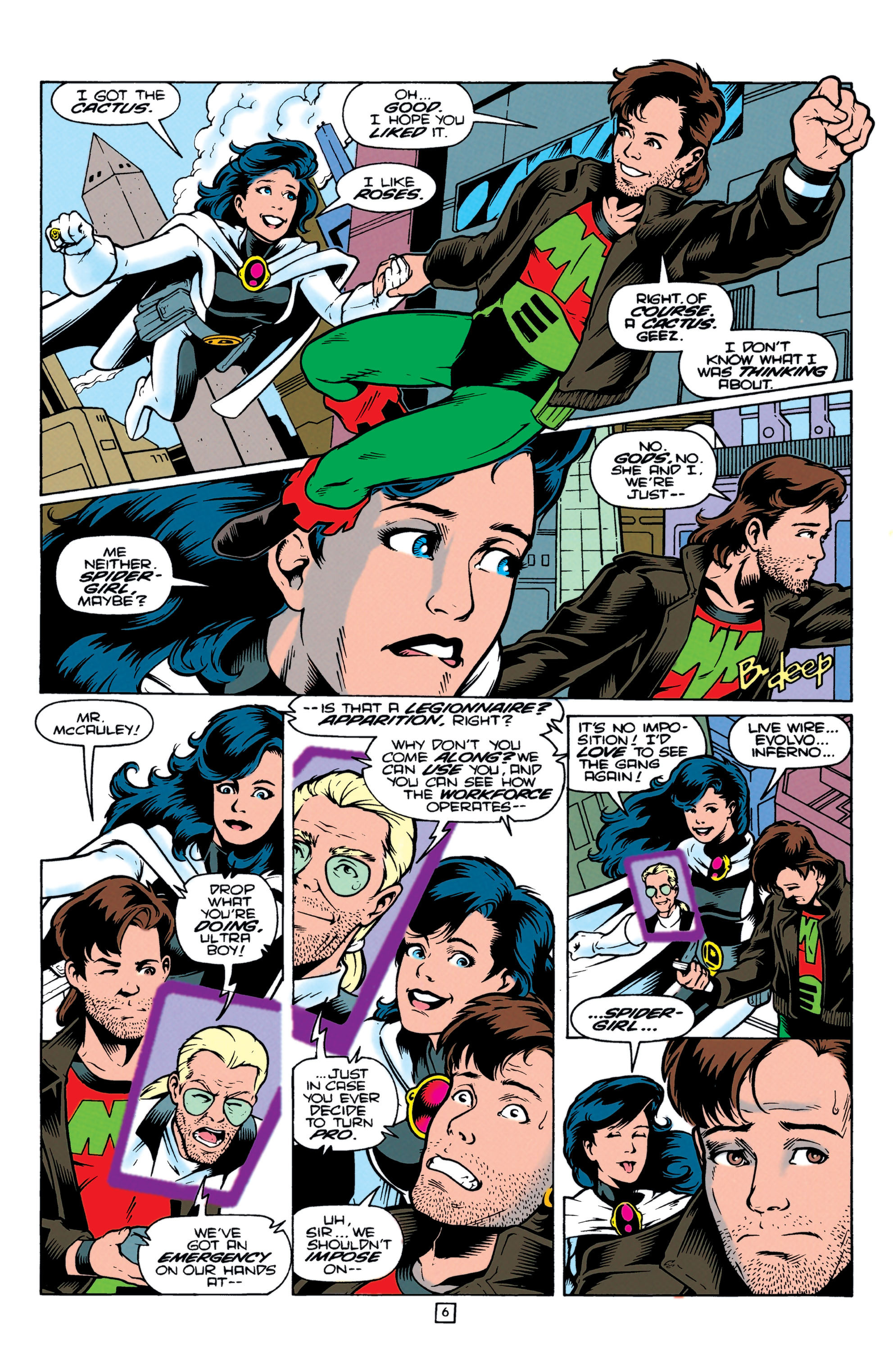 Read online Legionnaires comic -  Issue #26 - 7