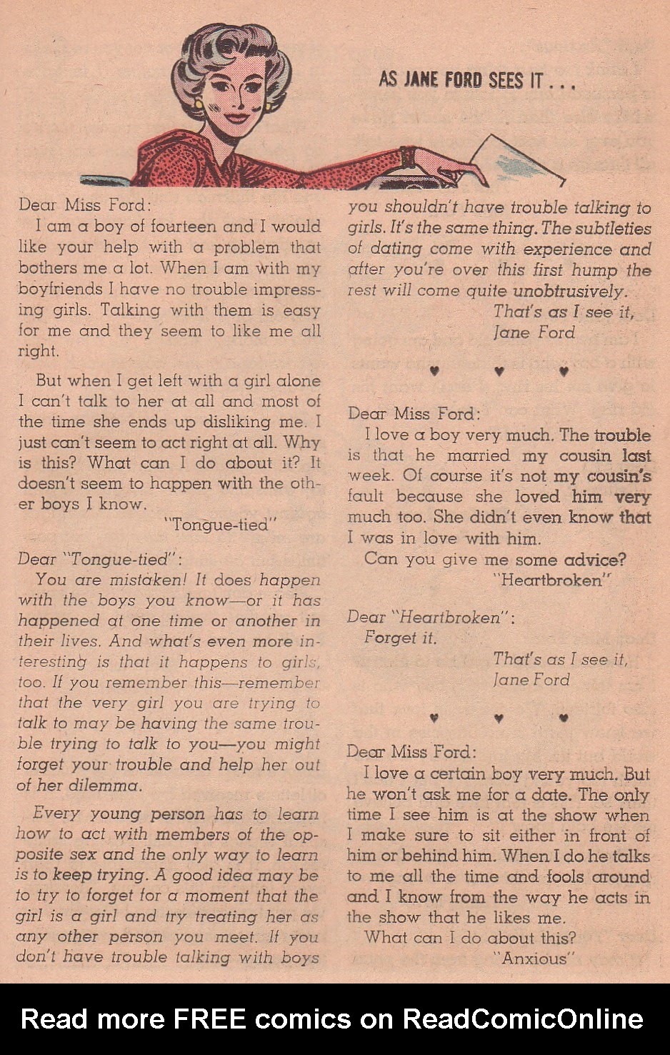 Read online Young Love (1963) comic -  Issue #43 - 21