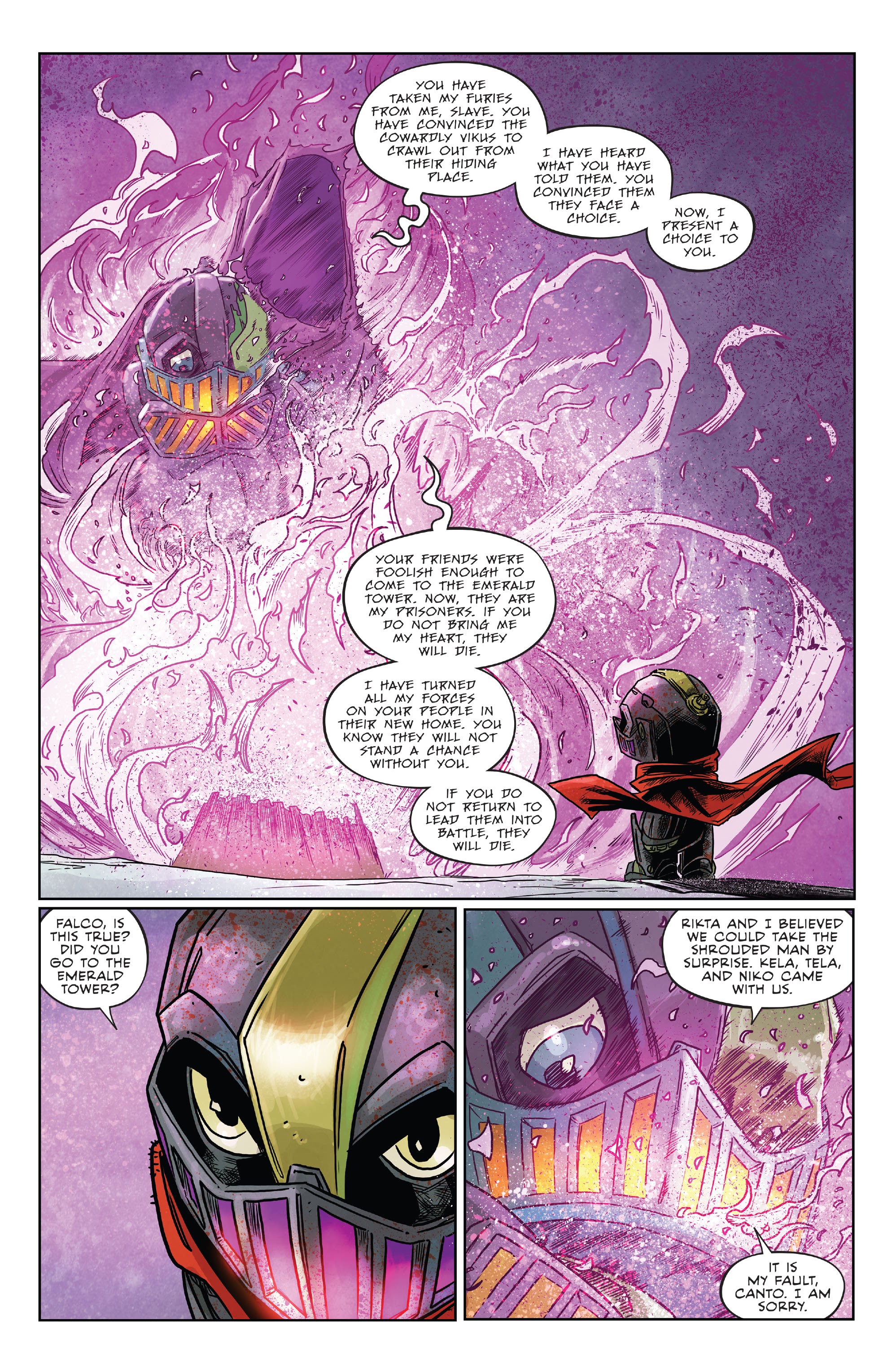 Read online Canto III: Lionhearted comic -  Issue #6 - 14