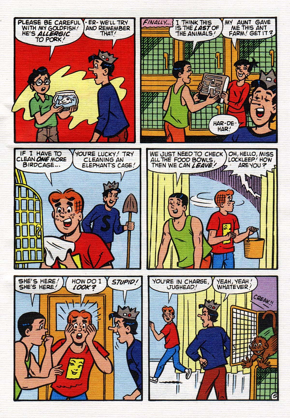 Read online Archie's Double Digest Magazine comic -  Issue #154 - 141