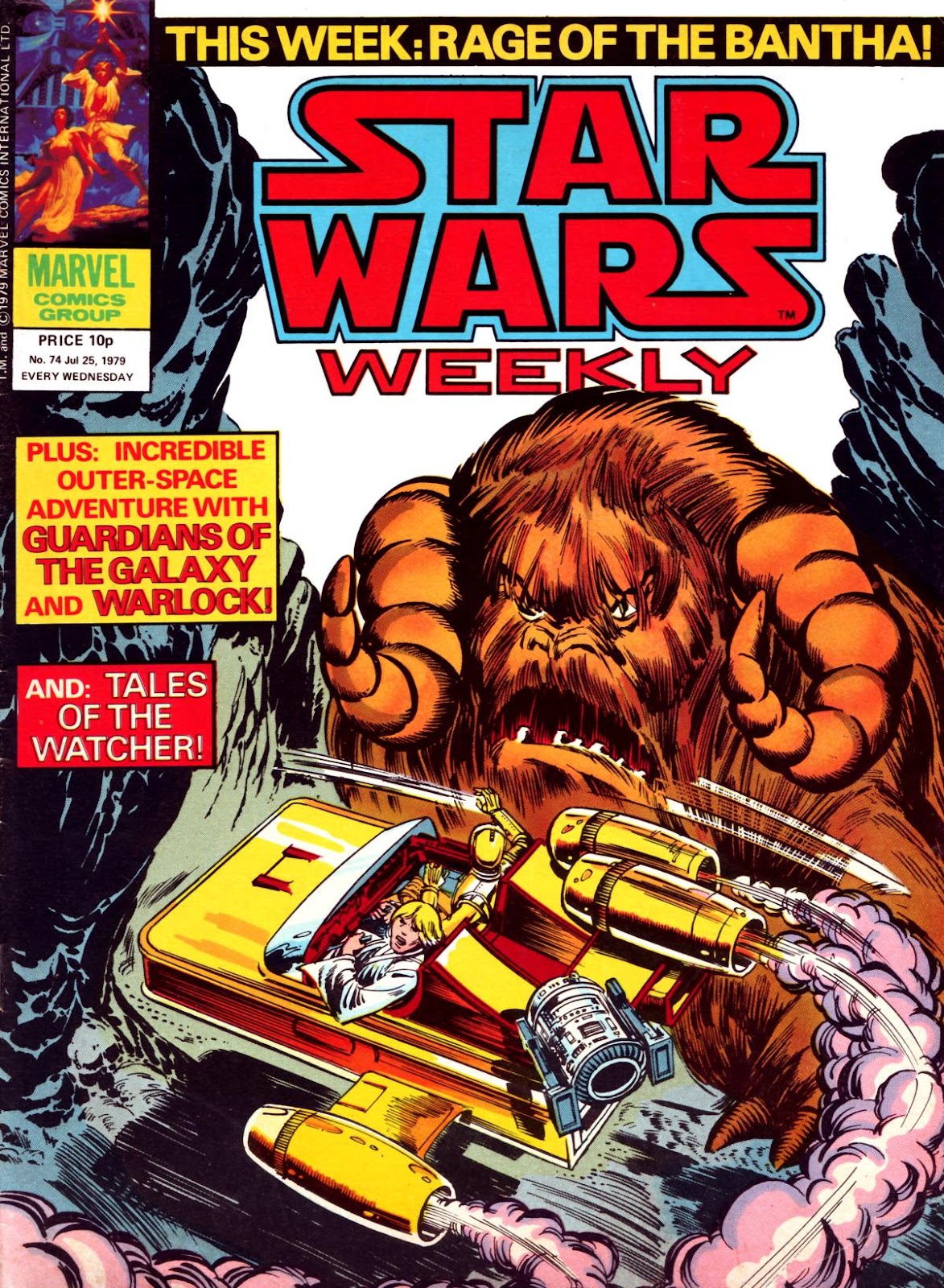 Star Wars Weekly issue 74 - Page 1