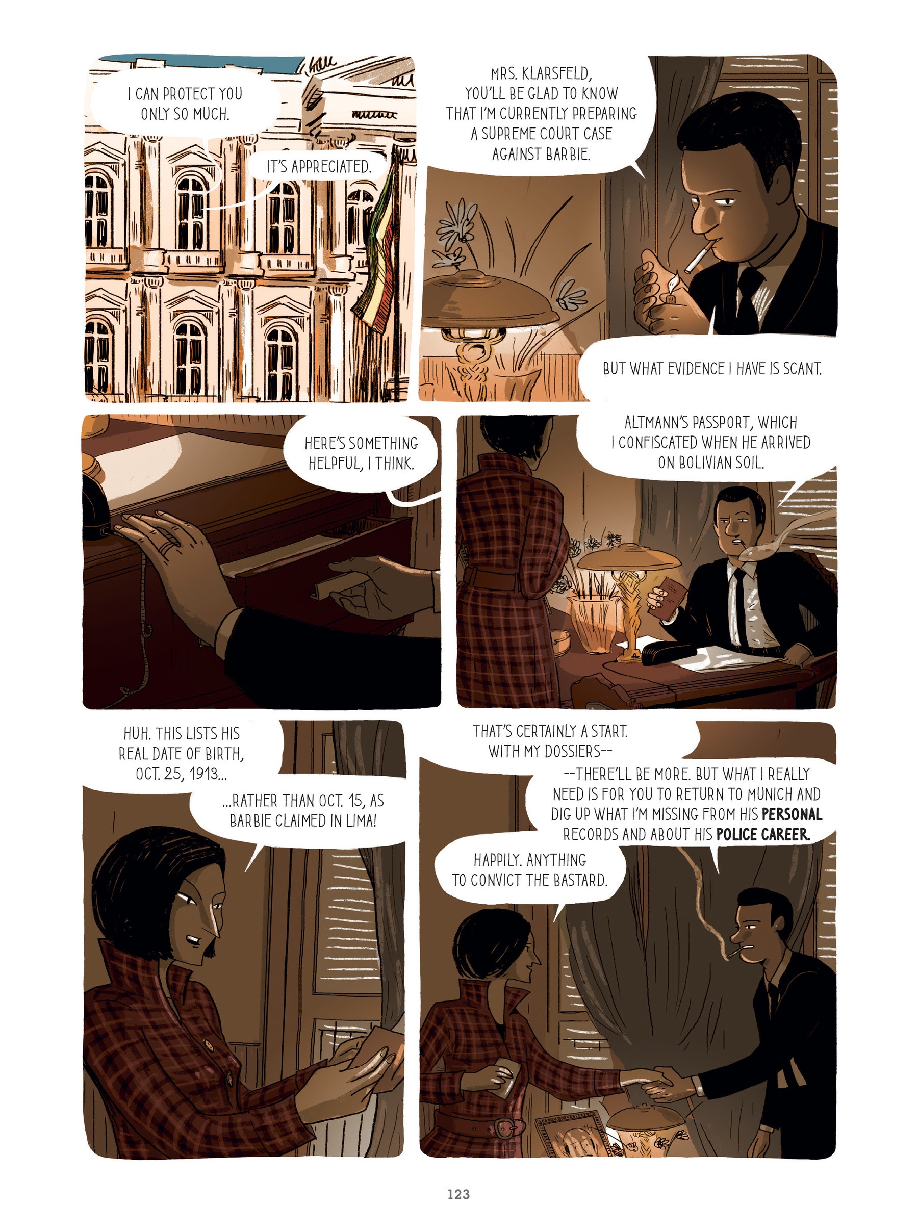 Read online For Justice: The Serge & Beate Klarsfeld Story comic -  Issue # TPB (Part 2) - 23