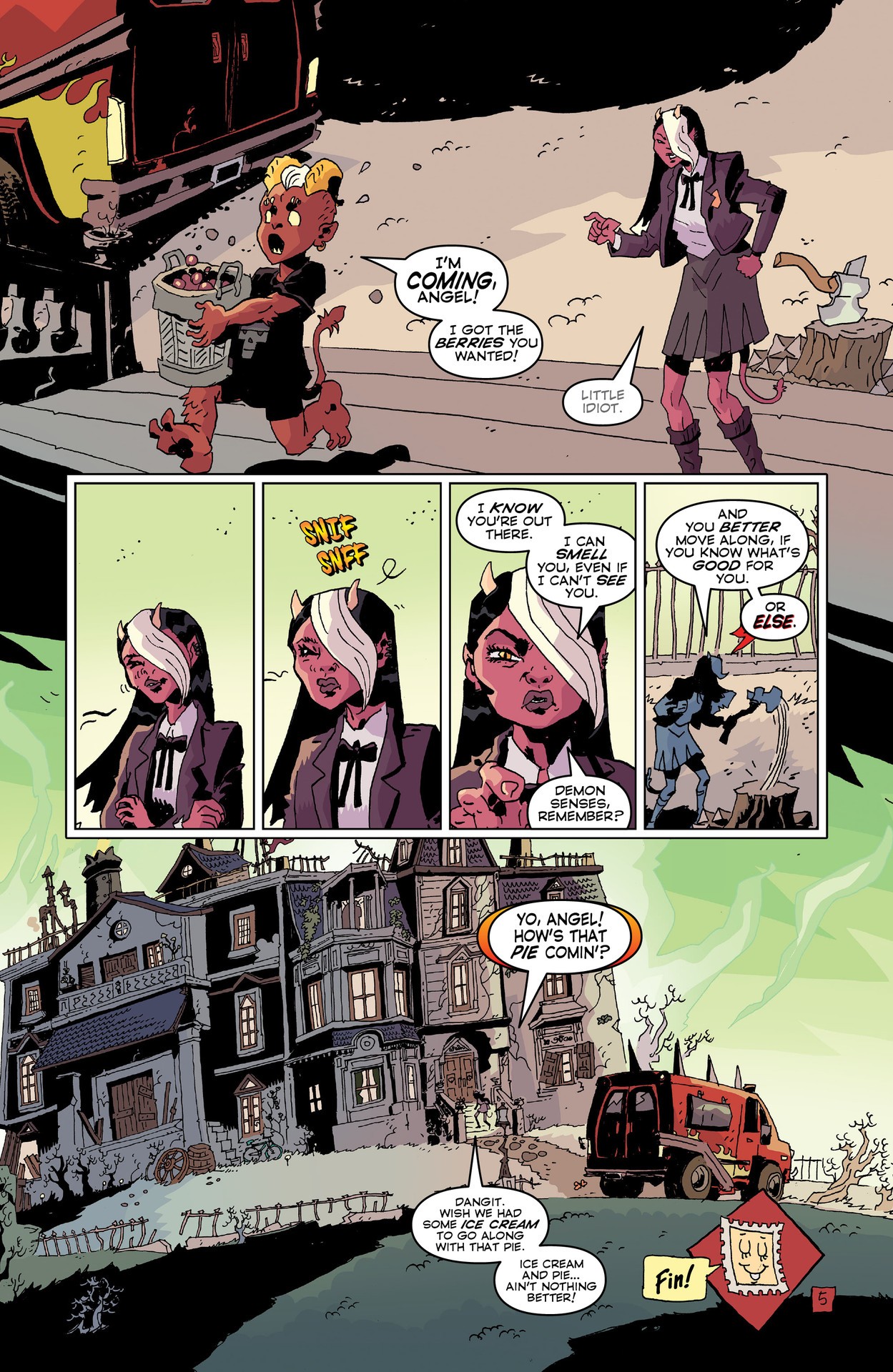 Read online In Hell We Fight! comic -  Issue #5 - 30