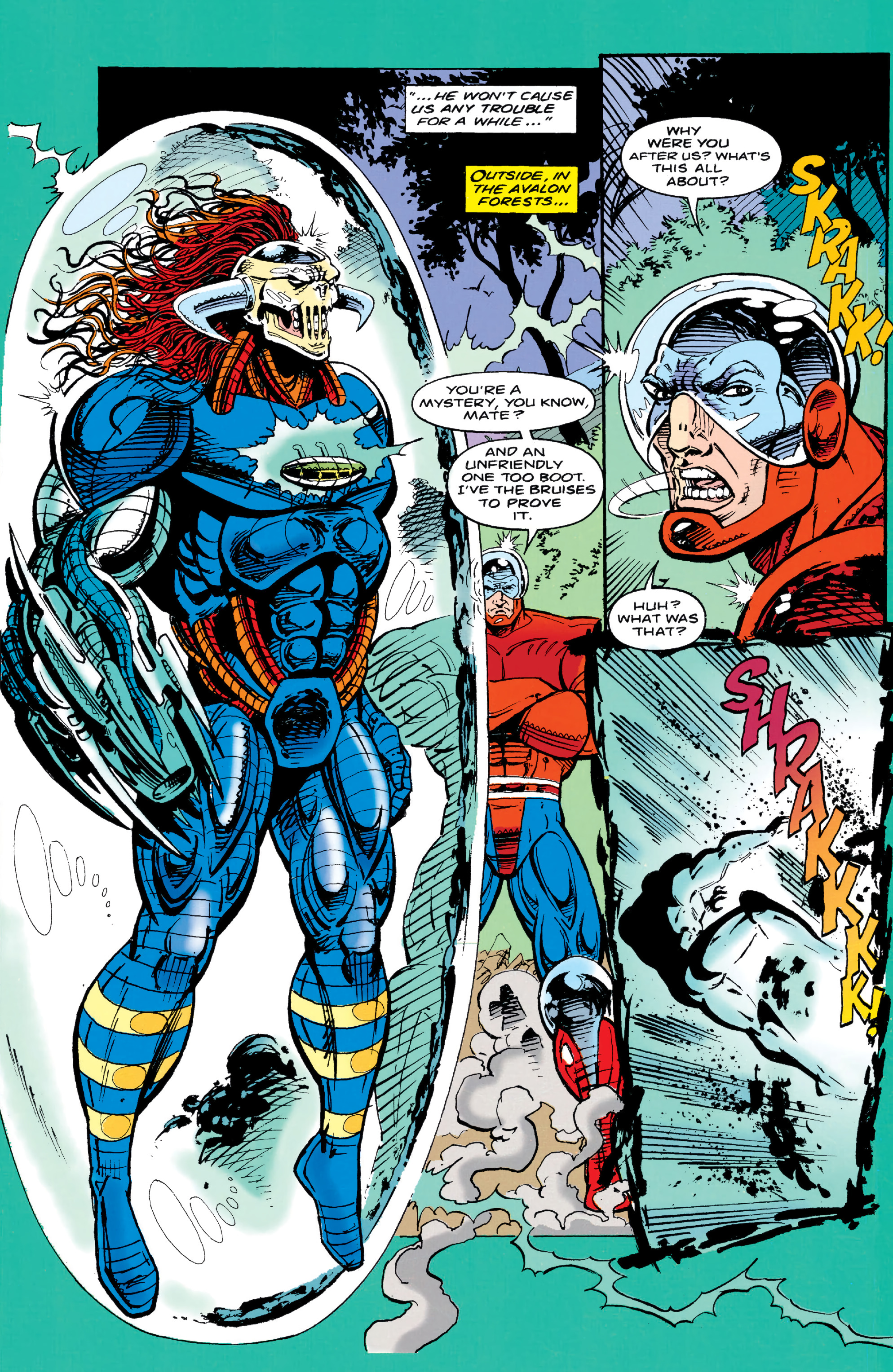 Read online Knights of Pendragon Omnibus comic -  Issue # TPB (Part 9) - 16