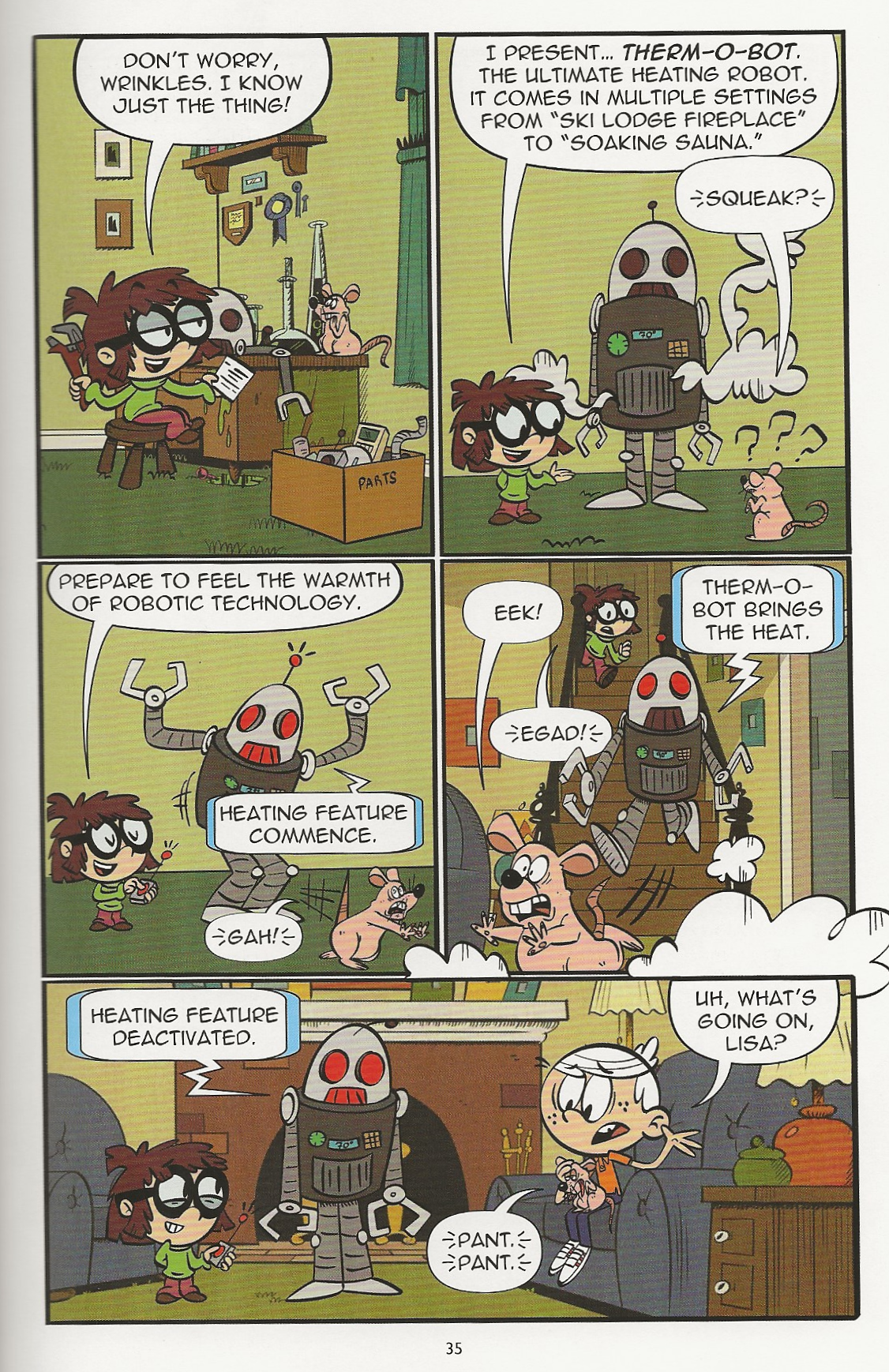 Read online The Loud House comic -  Issue #18 - 35