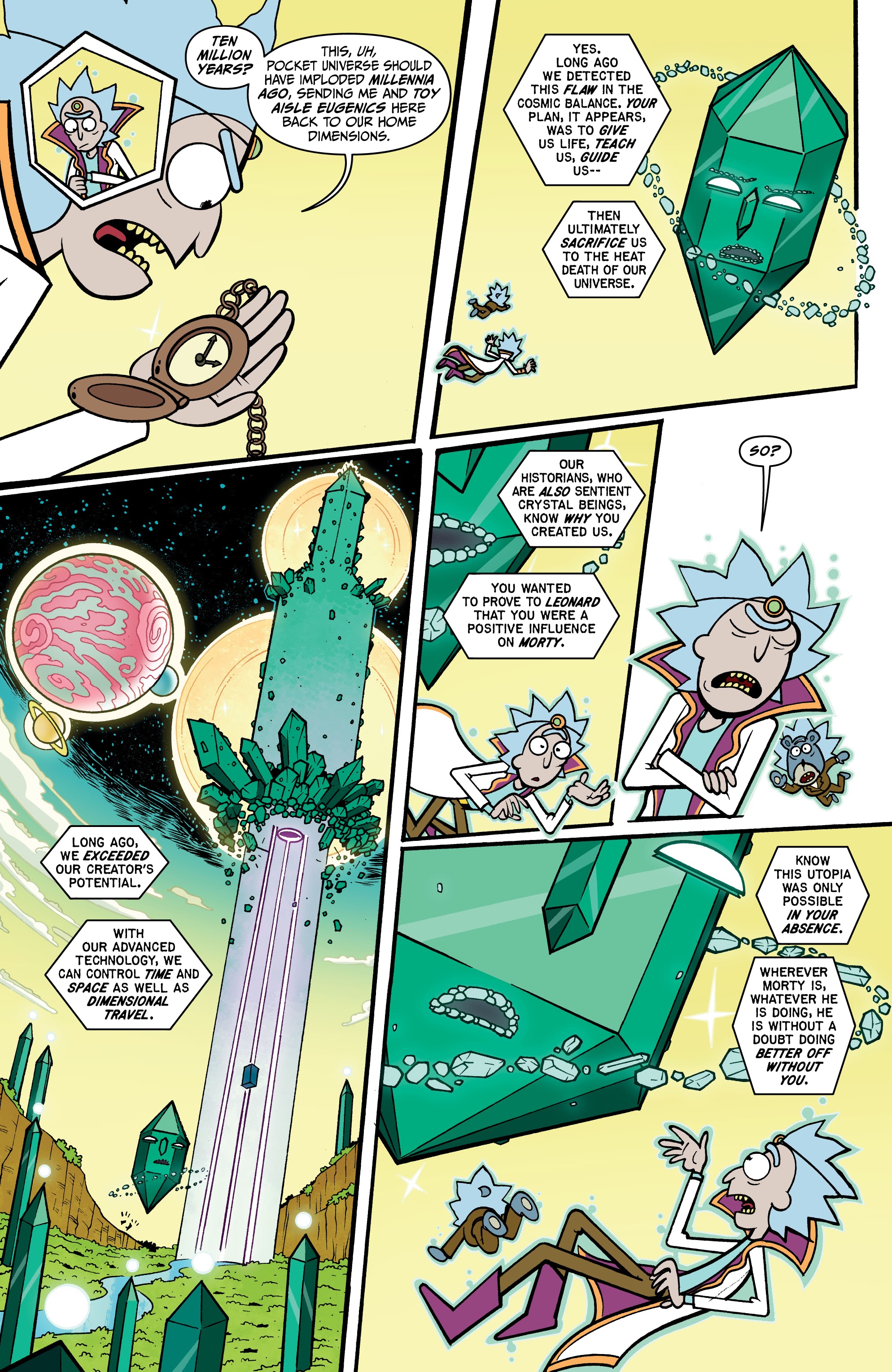 Read online Rick and Morty: Worlds Apart comic -  Issue # _TPB - 76