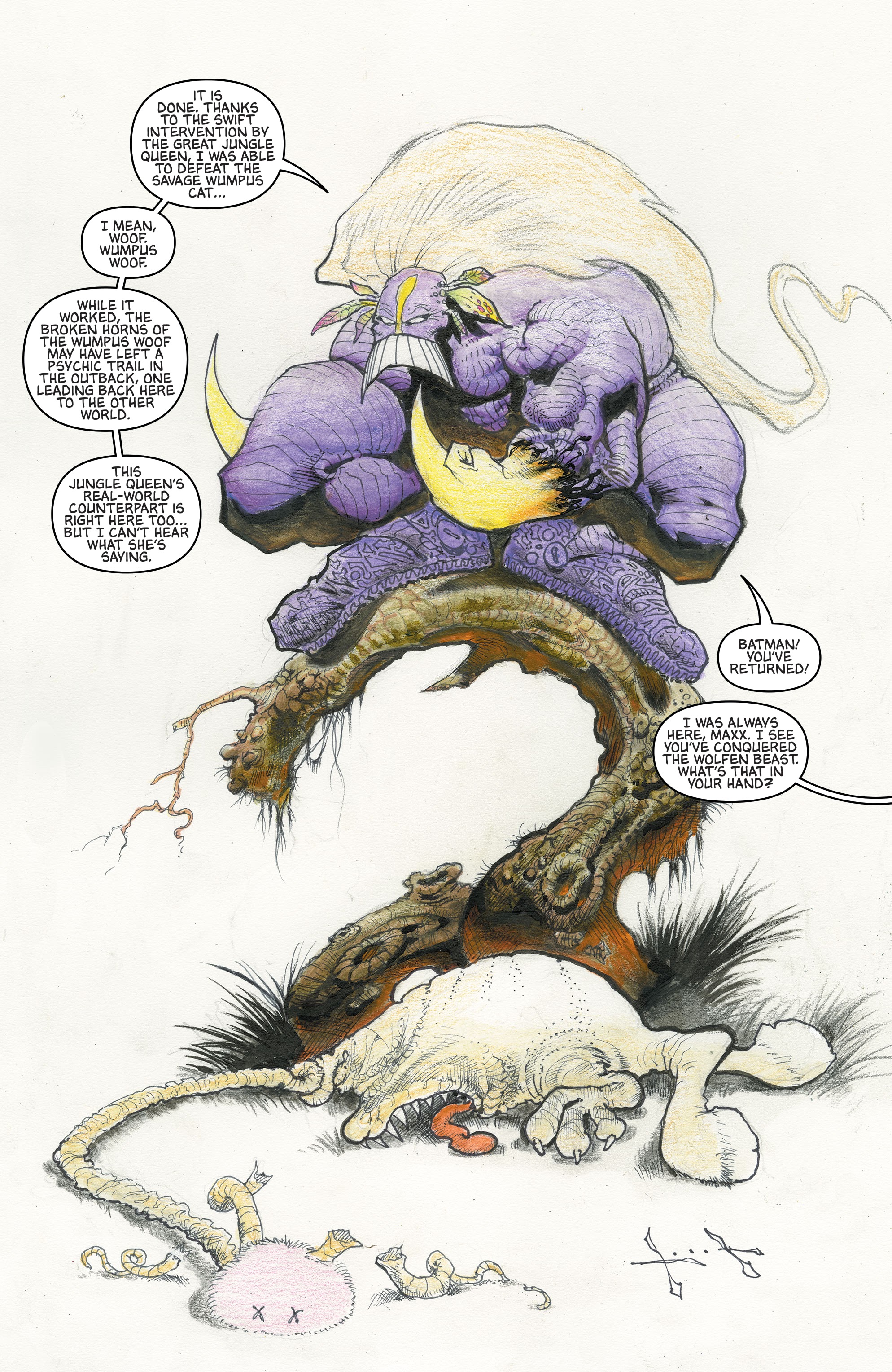 Read online Batman/The Maxx: Arkham Dreams comic -  Issue # _The Lost Year Compendium - 50