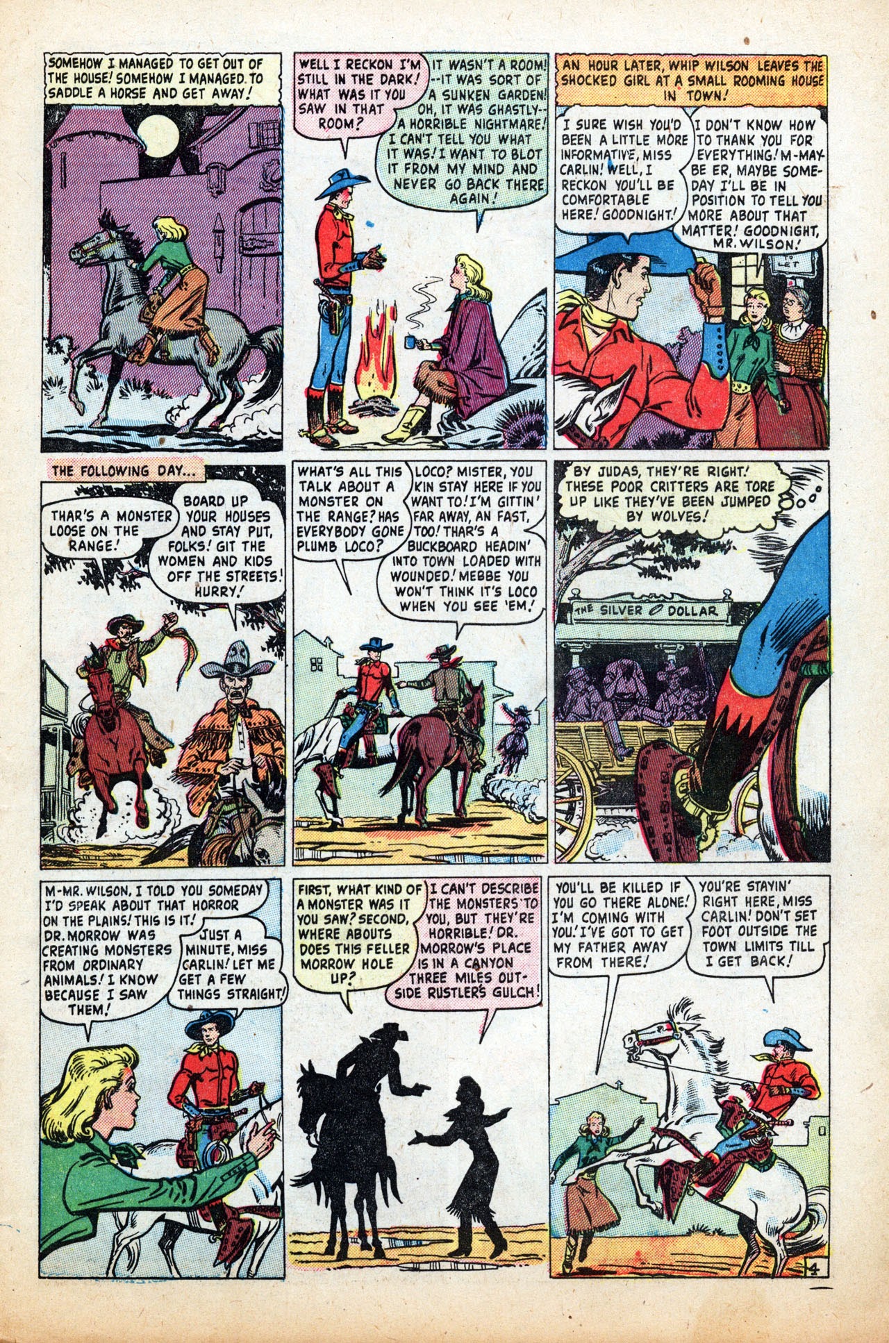 Read online Whip Wilson comic -  Issue #11 - 29