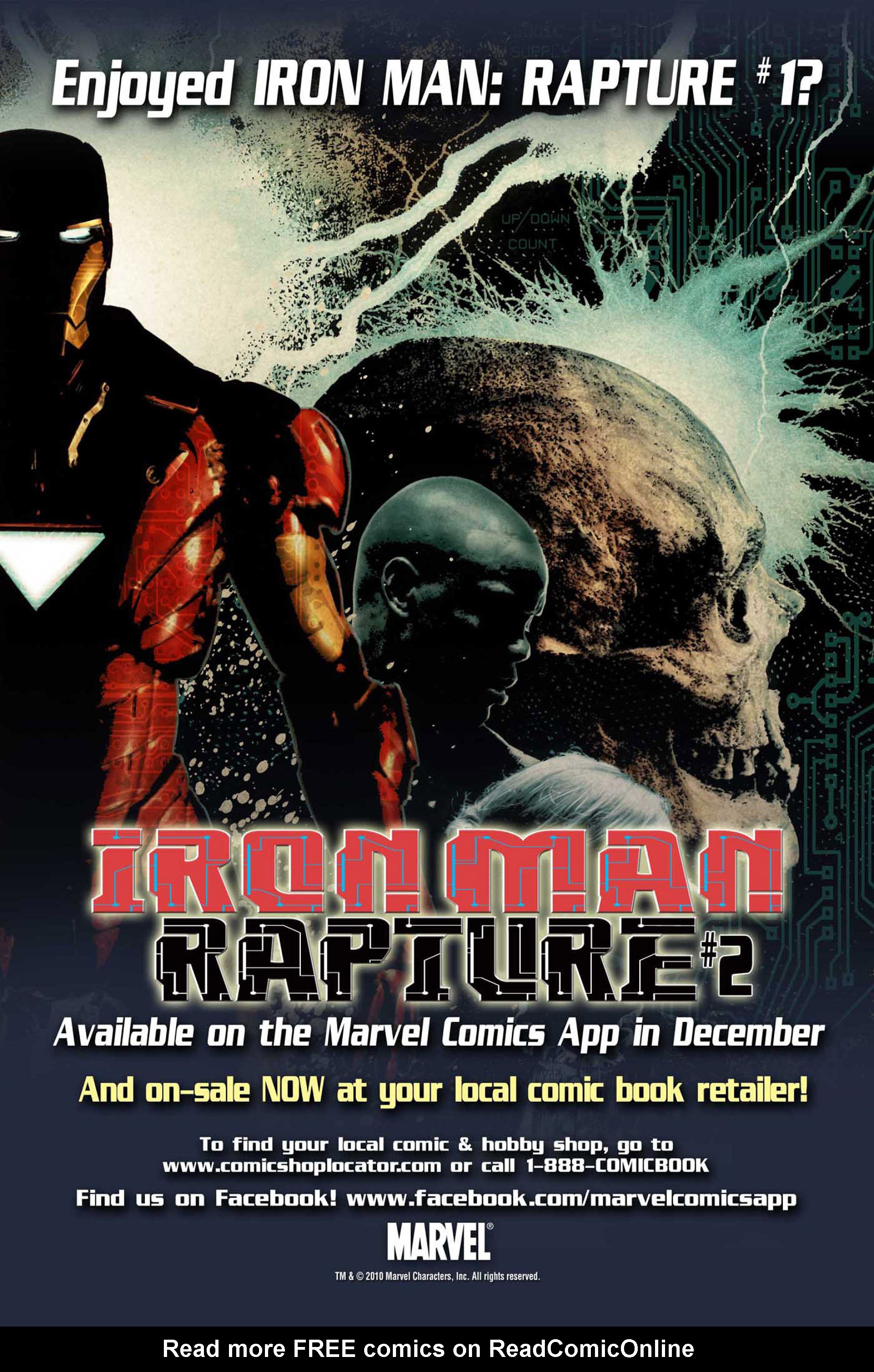 Read online Iron Man: Rapture comic -  Issue #1 - 26