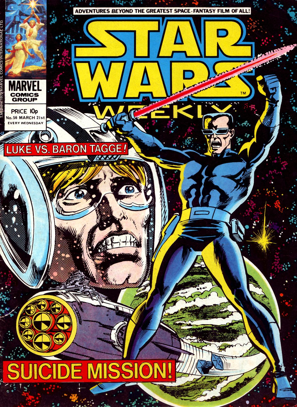 Read online Star Wars Weekly comic -  Issue #56 - 1