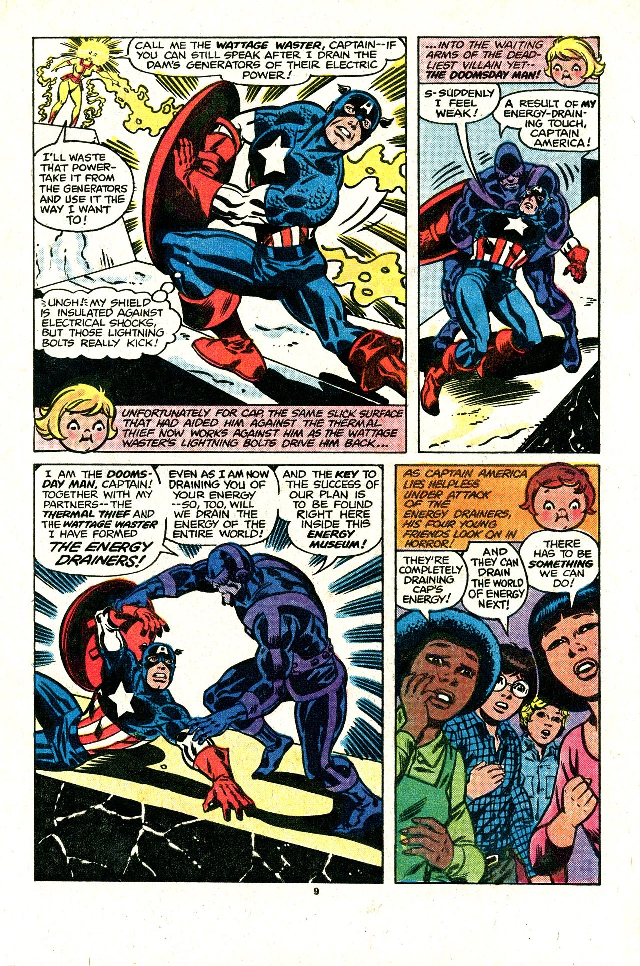 Read online Captain America and The Campbell Kids comic -  Issue # Full - 11