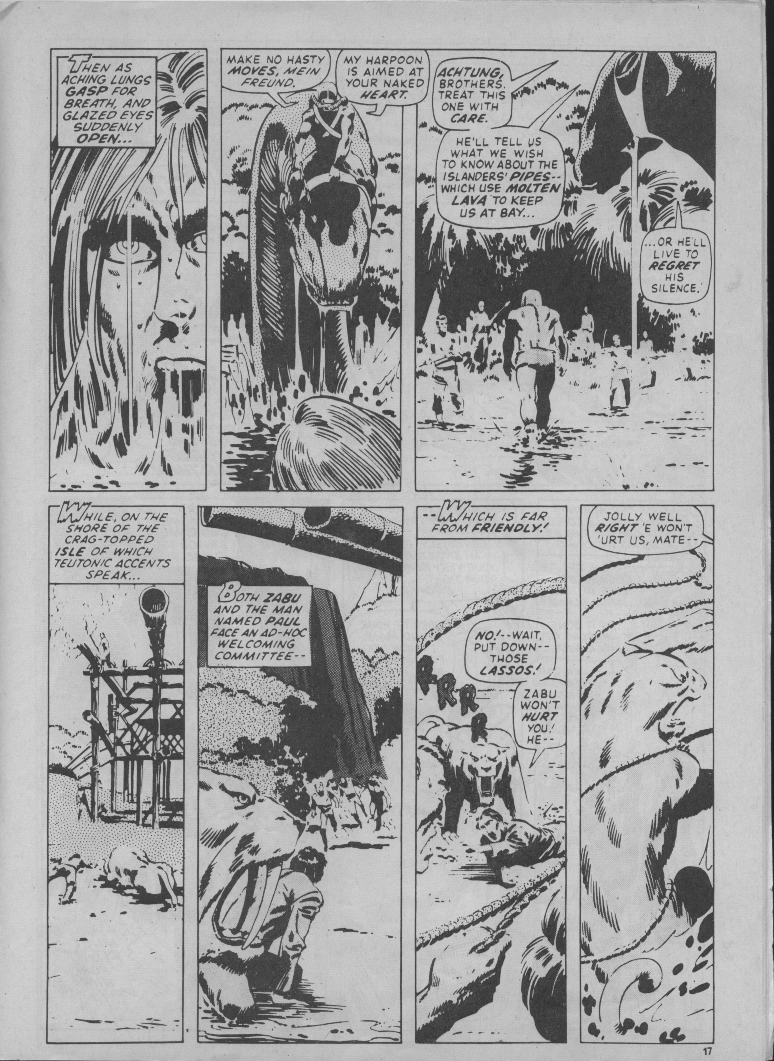 Read online Planet of the Apes (1974) comic -  Issue #10 - 17
