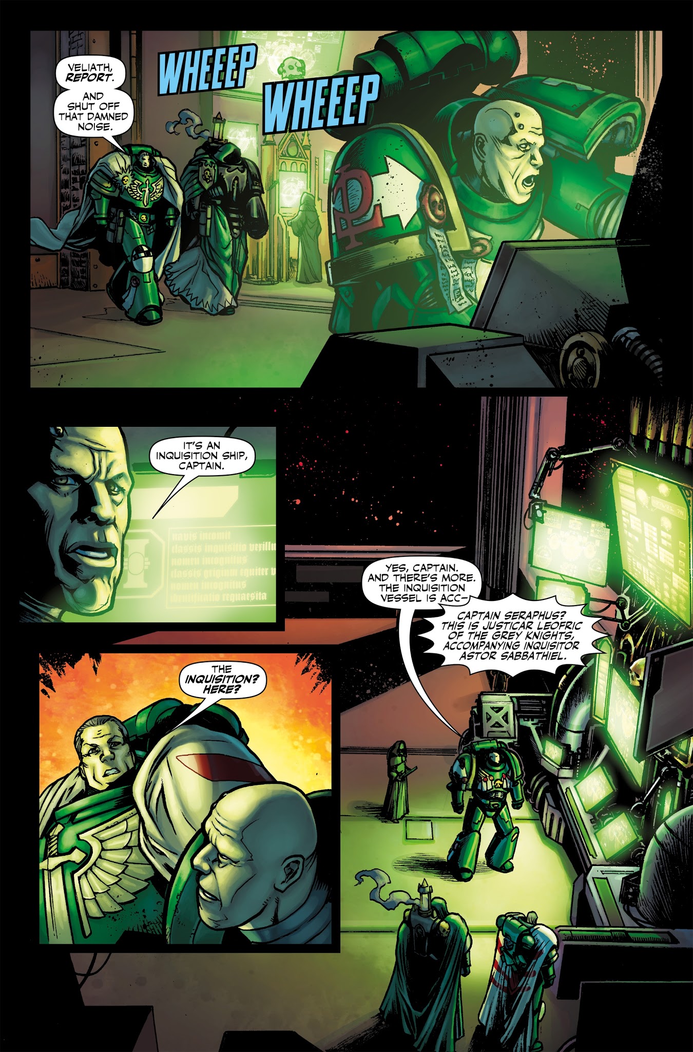 Read online Warhammer 40,000: Will of Iron comic -  Issue #9 - 23