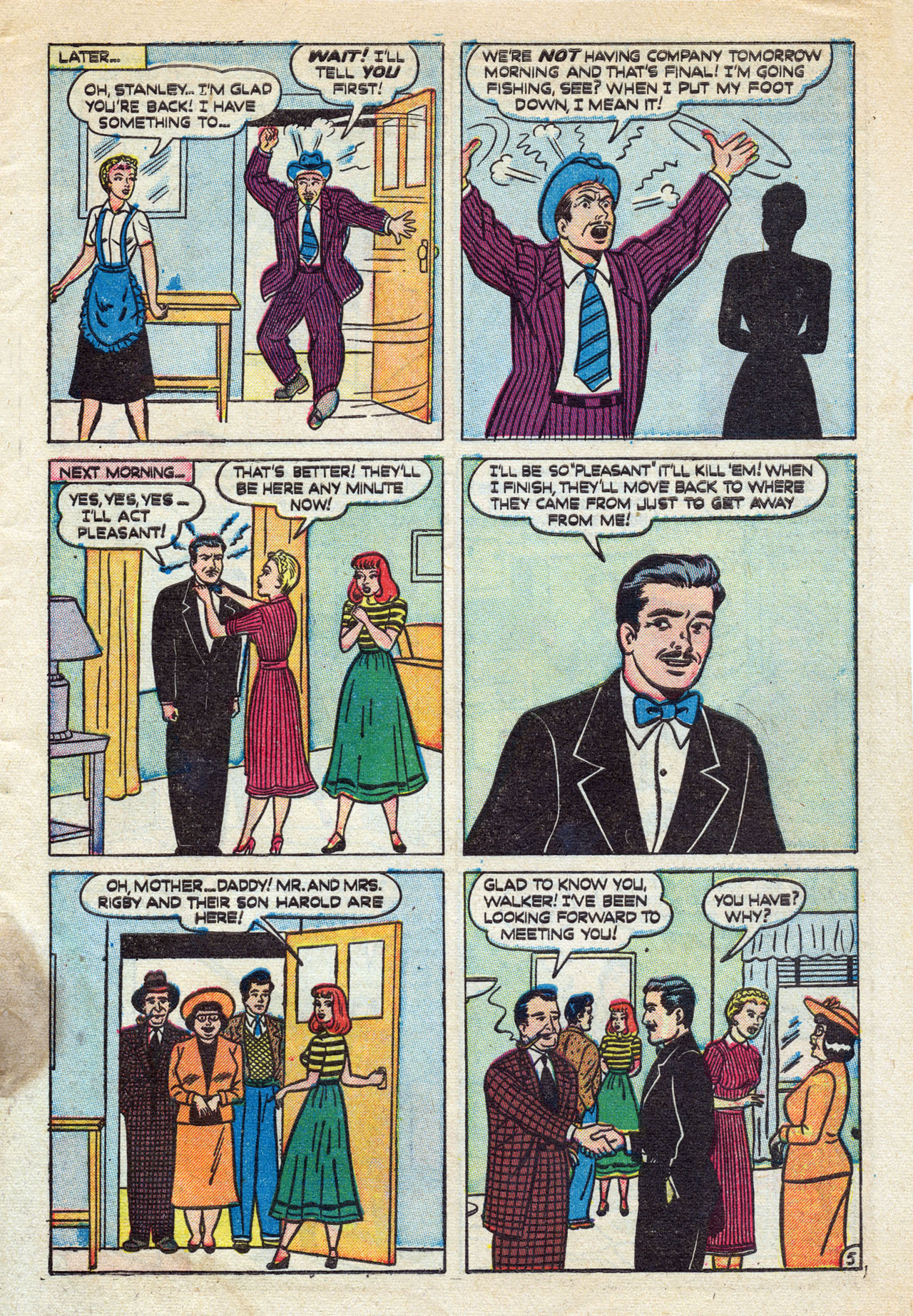 Read online Patsy Walker comic -  Issue #25 - 7