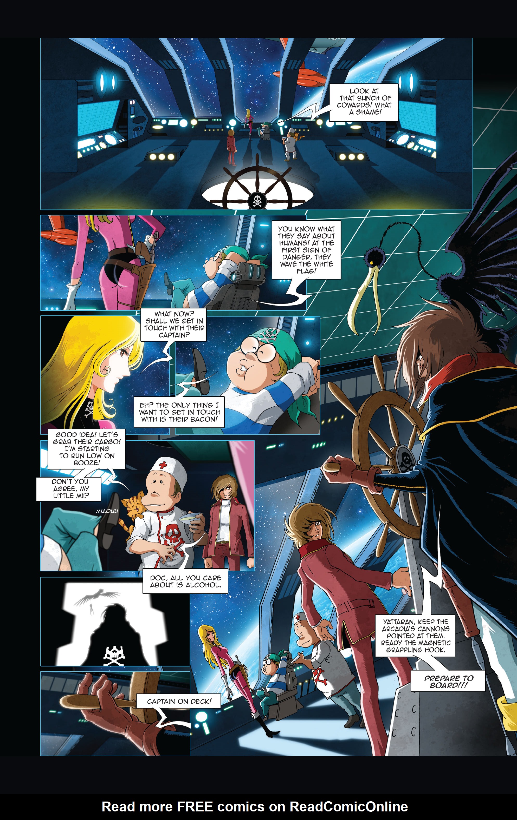 Read online Space Pirate Captain Harlock comic -  Issue #1 - 10